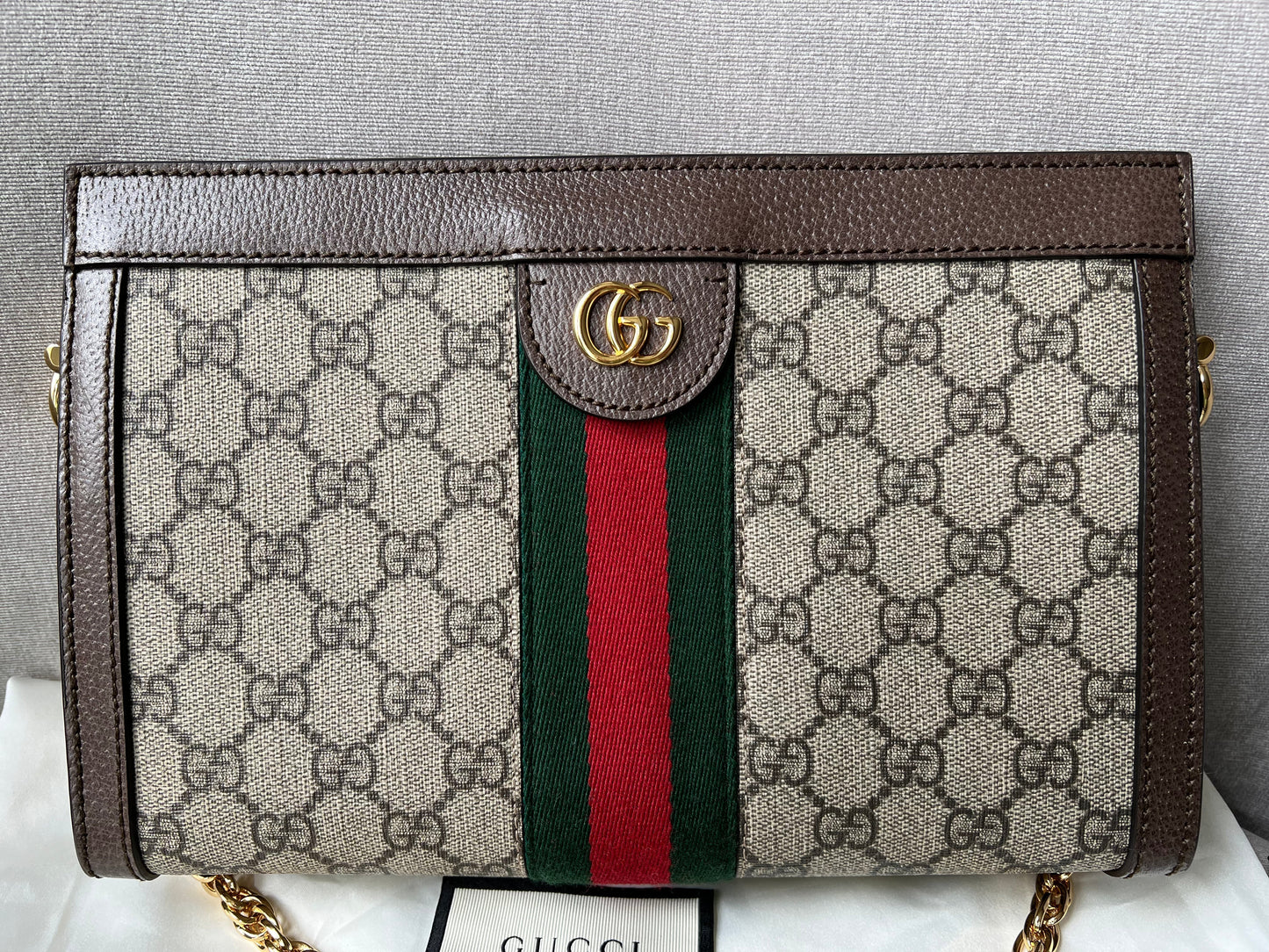 Luxury Gucci Supreme Ophidia Small Shoulder Bag