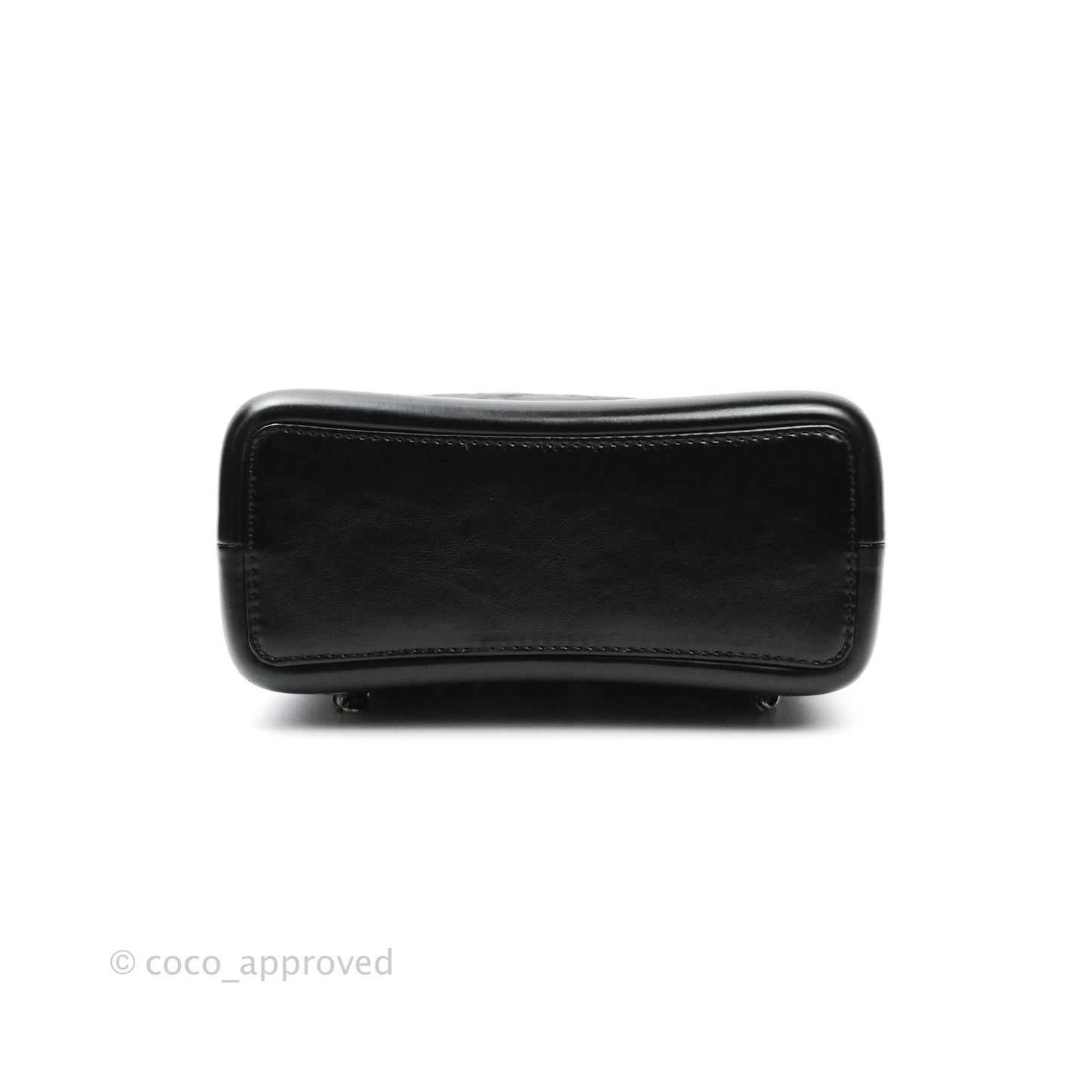 Chanel Gabrielle Backpack Black Aged Calfskin Small Black