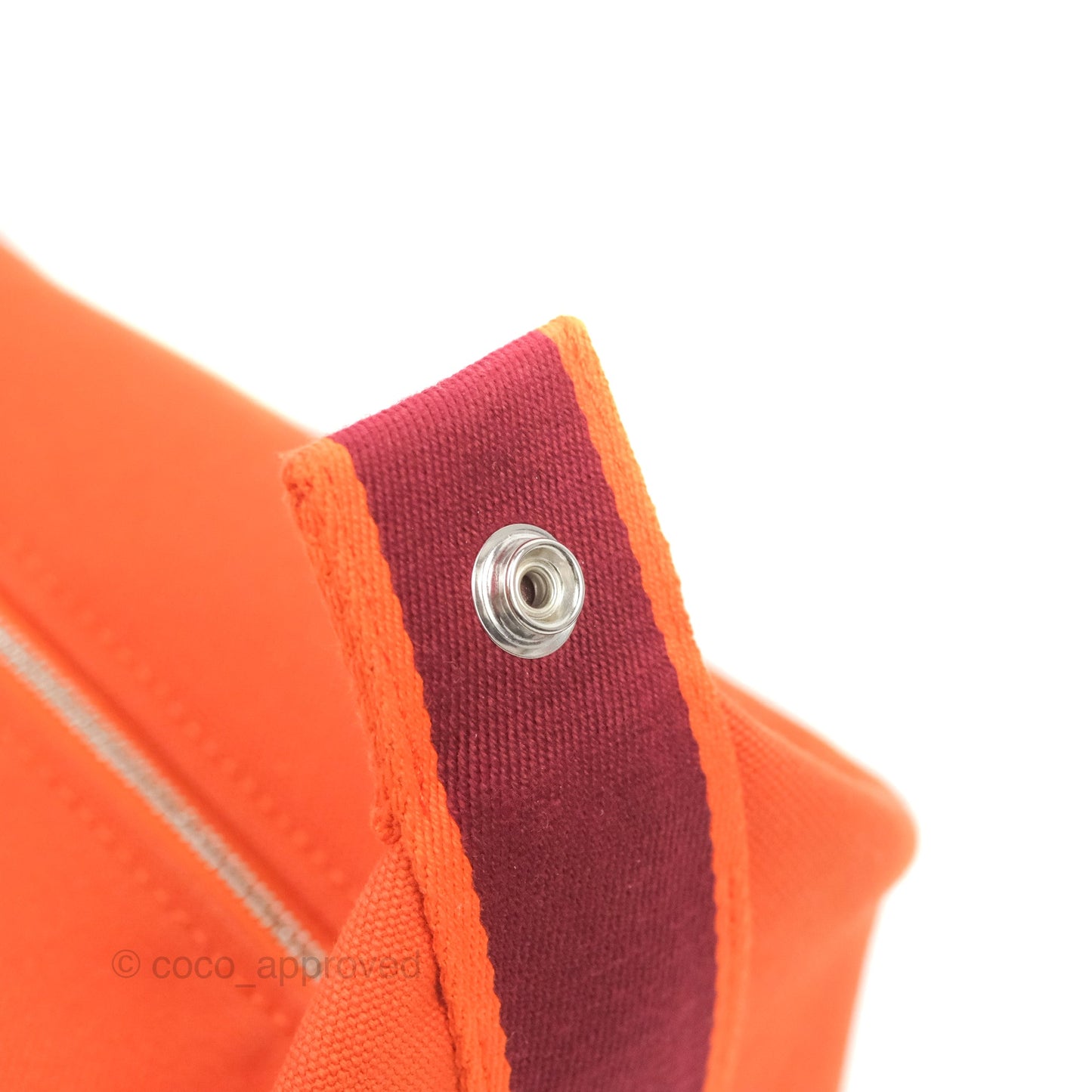 Hermès Small Bride-A-Brac Orange Feu Canvas