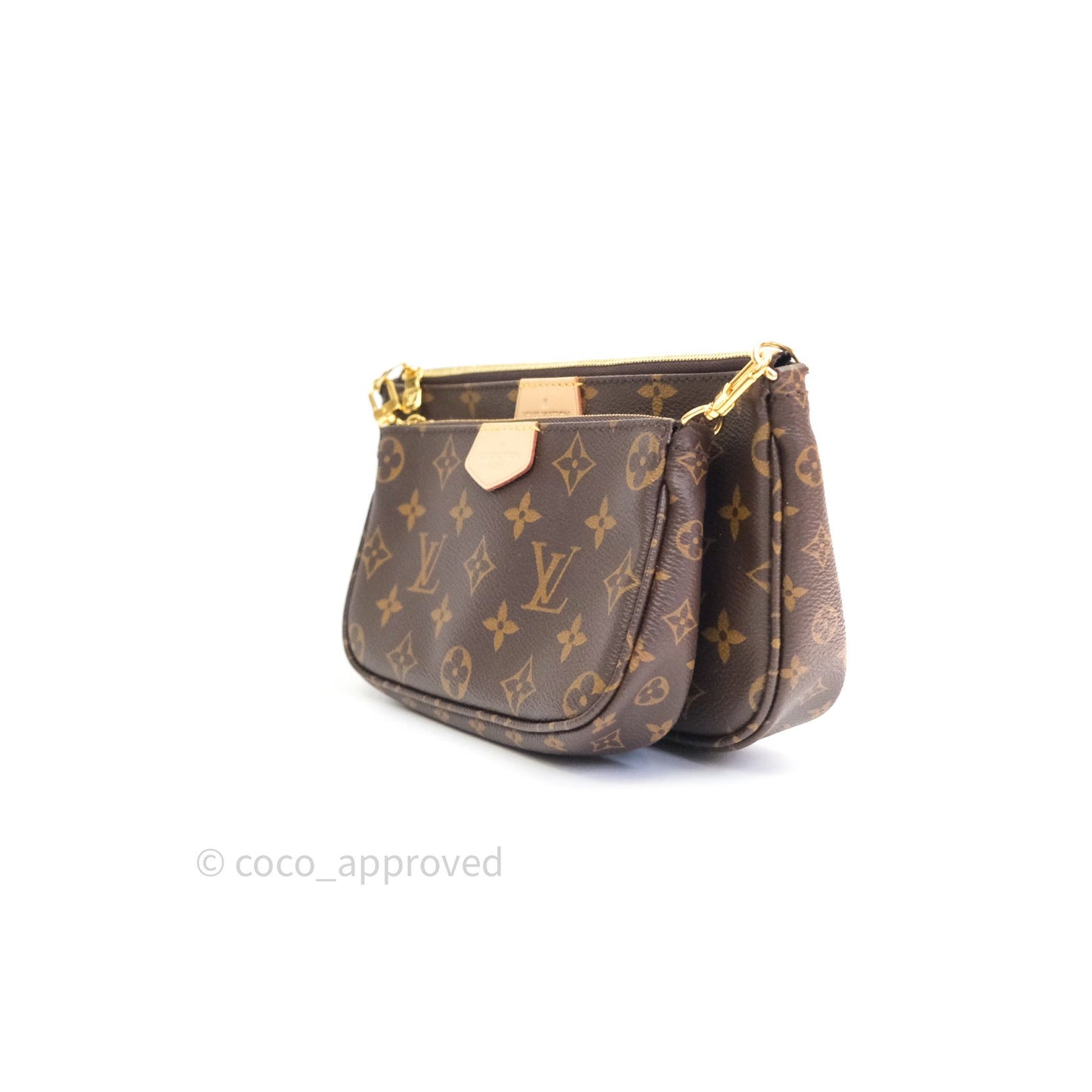 Louis Vuitton Multi Pochette Accessories Monogram Khaki