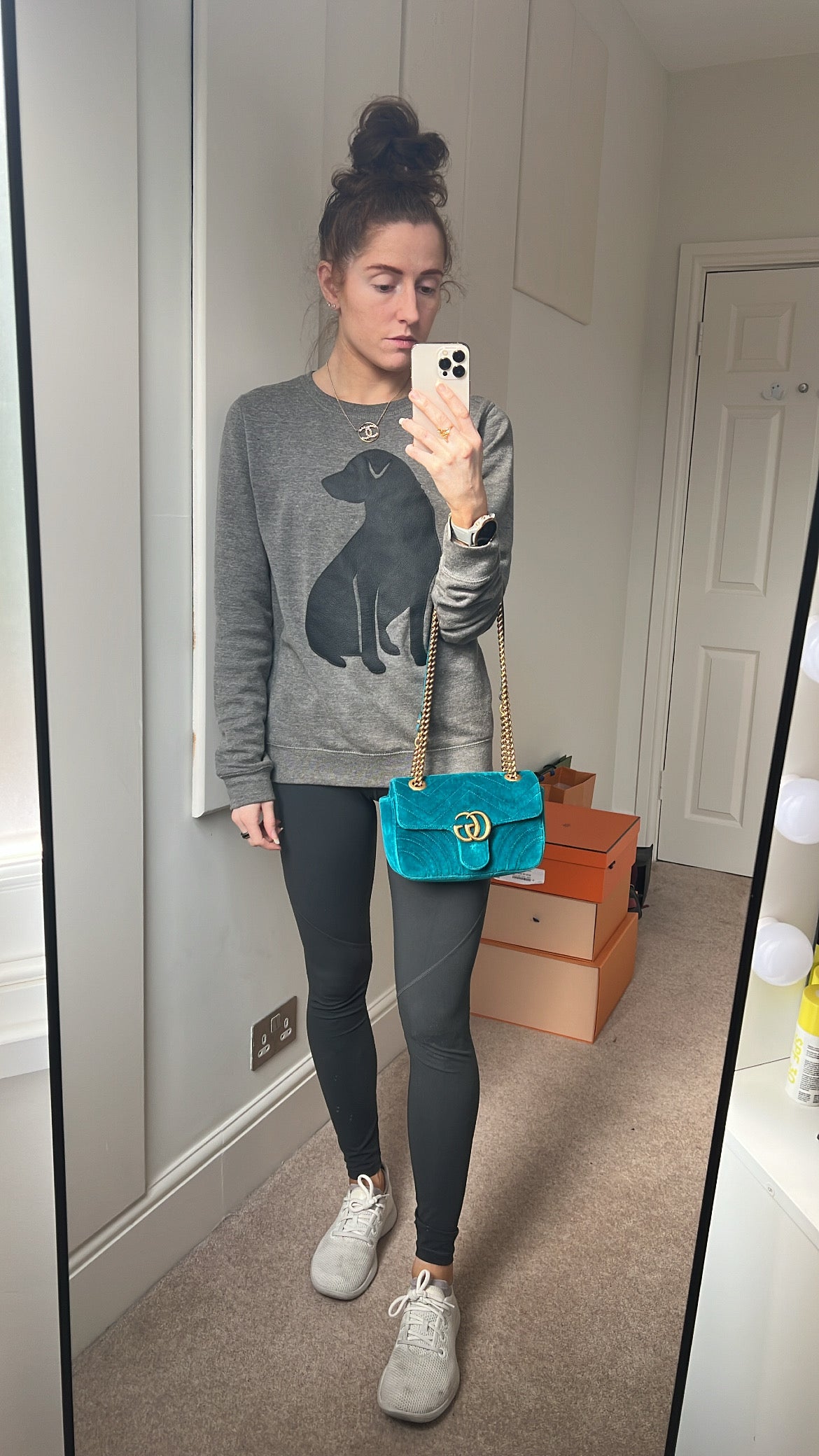 Luxury Gucci GG Mini Velvet Marmont Mini Shoulder Bag