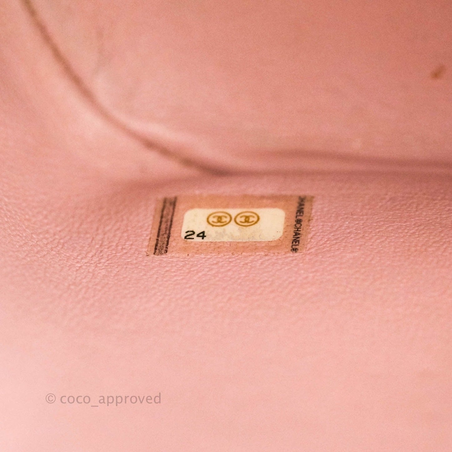 Chanel Quilted Business Affinity Backpack Pink Caviar Gold Hardware