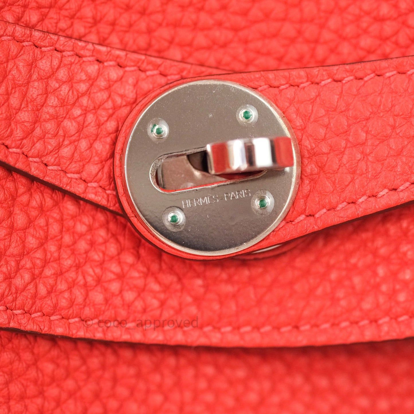 Hermès Lindy 30 Rose Jaipur Clemence Palladium Hardware