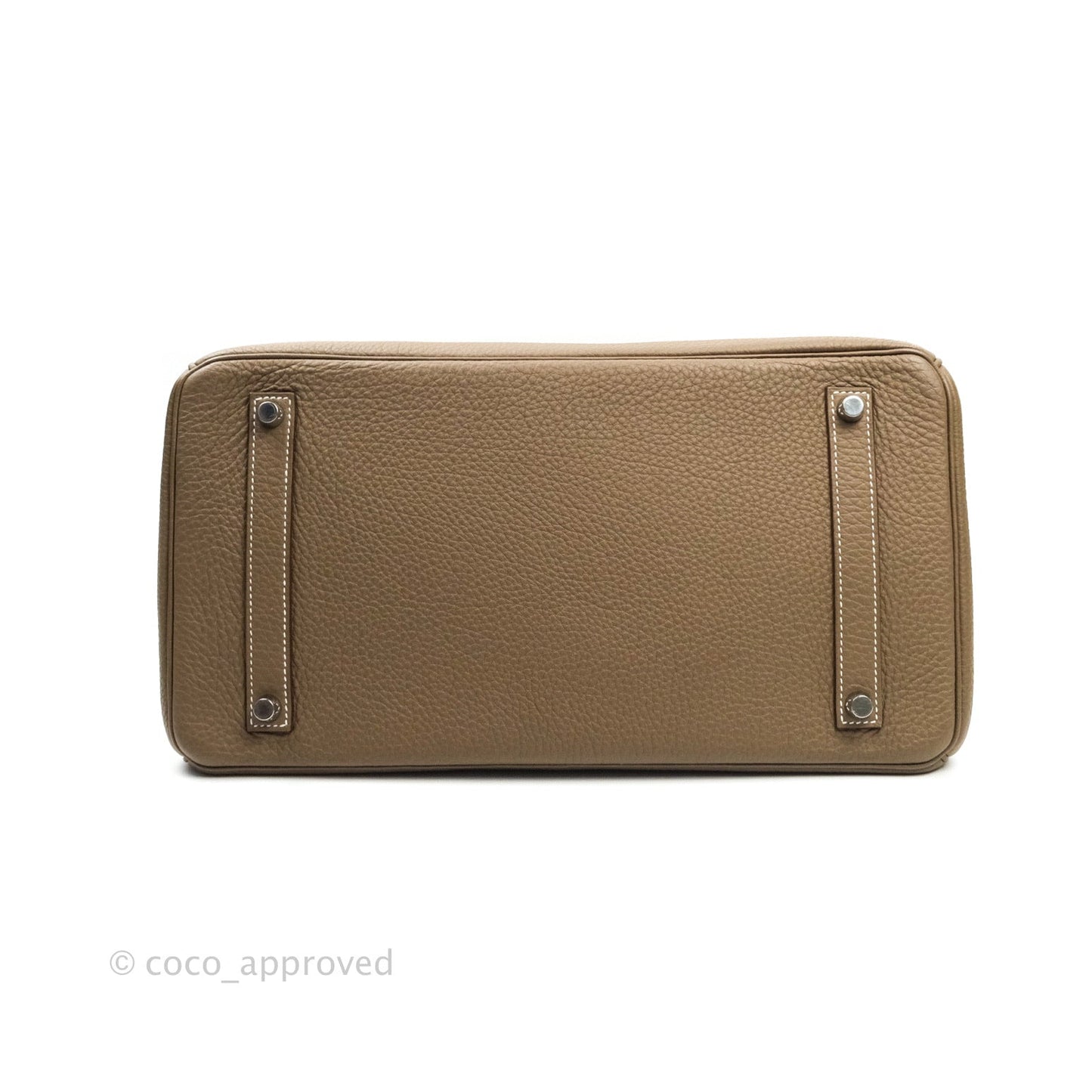 Hermès Birkin 35 Etoupe Togo Palladium Hardware