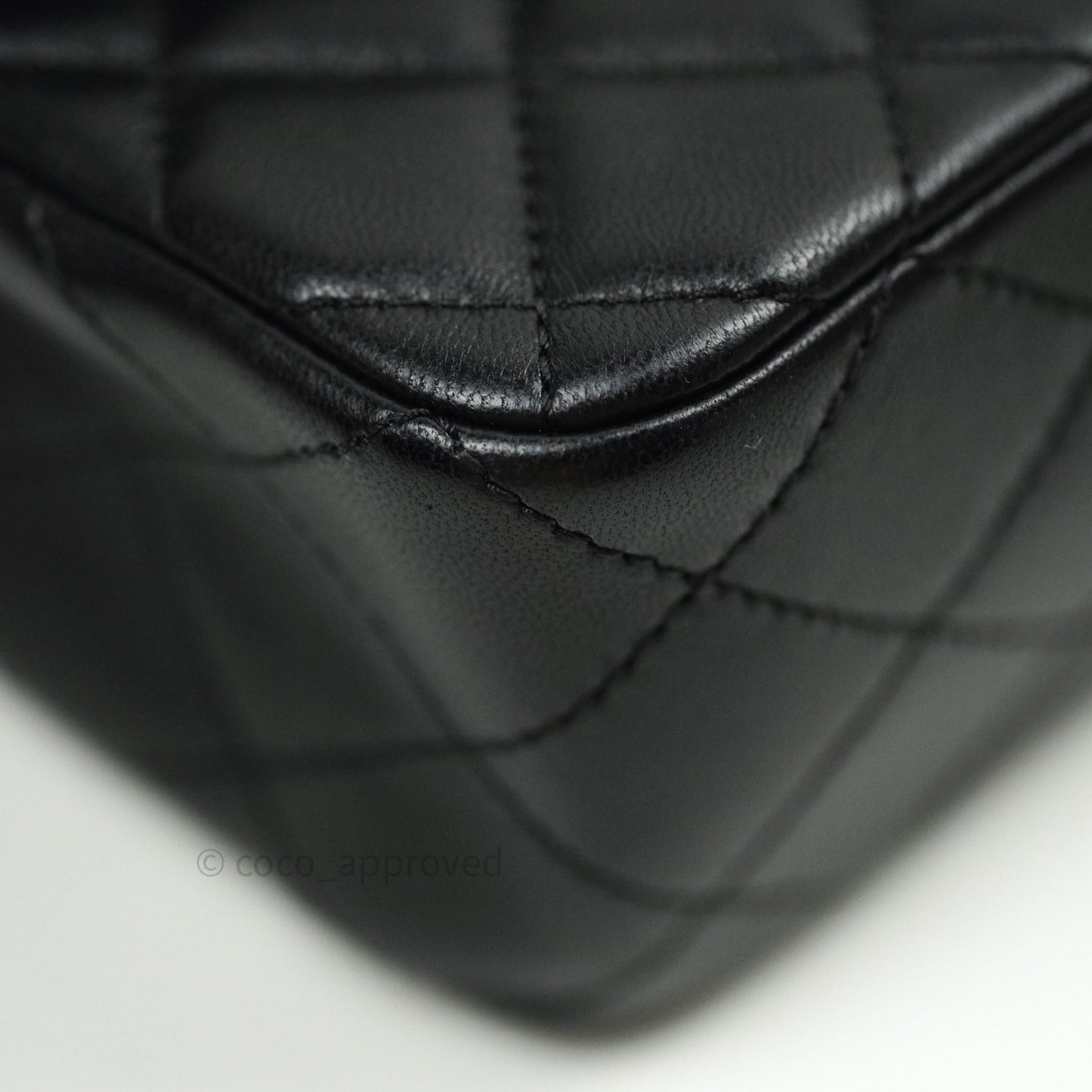 Chanel Quilted Medium Lambskin Westminster Pearl Flap Black