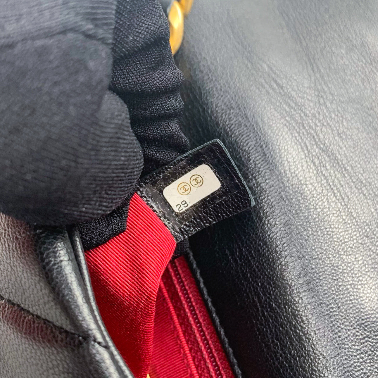 Chanel 19 Small Black Goatskin Mixed Hardware 20S
