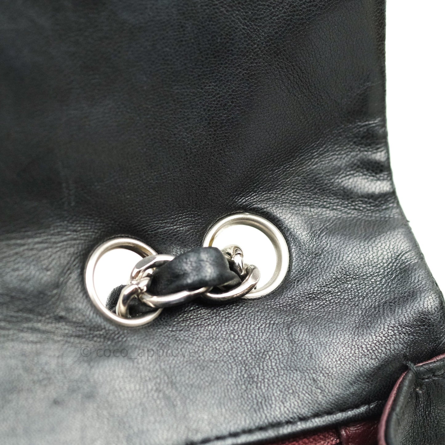 Chanel Jumbo Single Flap Black Lambskin Silver Hardware⁣⁣