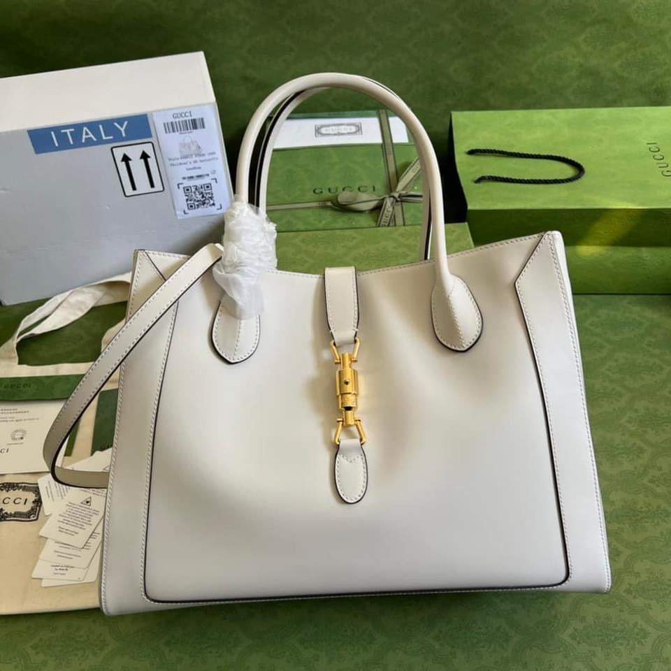 Luxury Gucci Jackie 1961 Medium Tote Bag