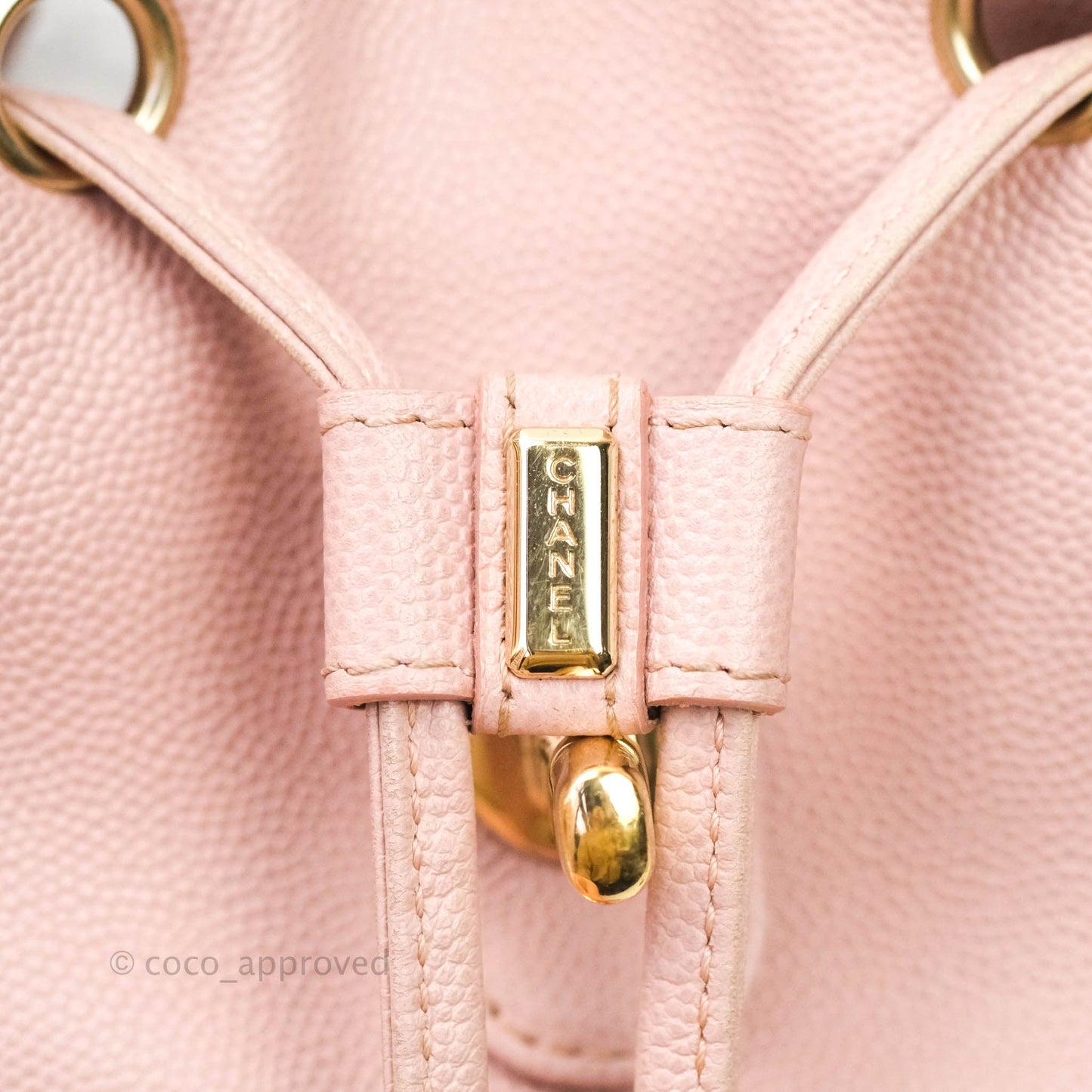 Chanel Quilted Business Affinity Backpack Pink Caviar Gold Hardware