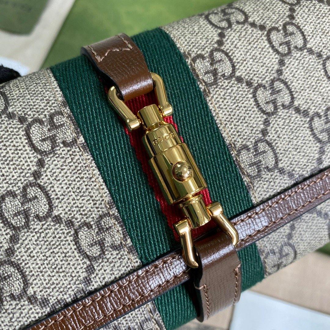 Luxury Gucci Jackie 1961 Chain Wallet