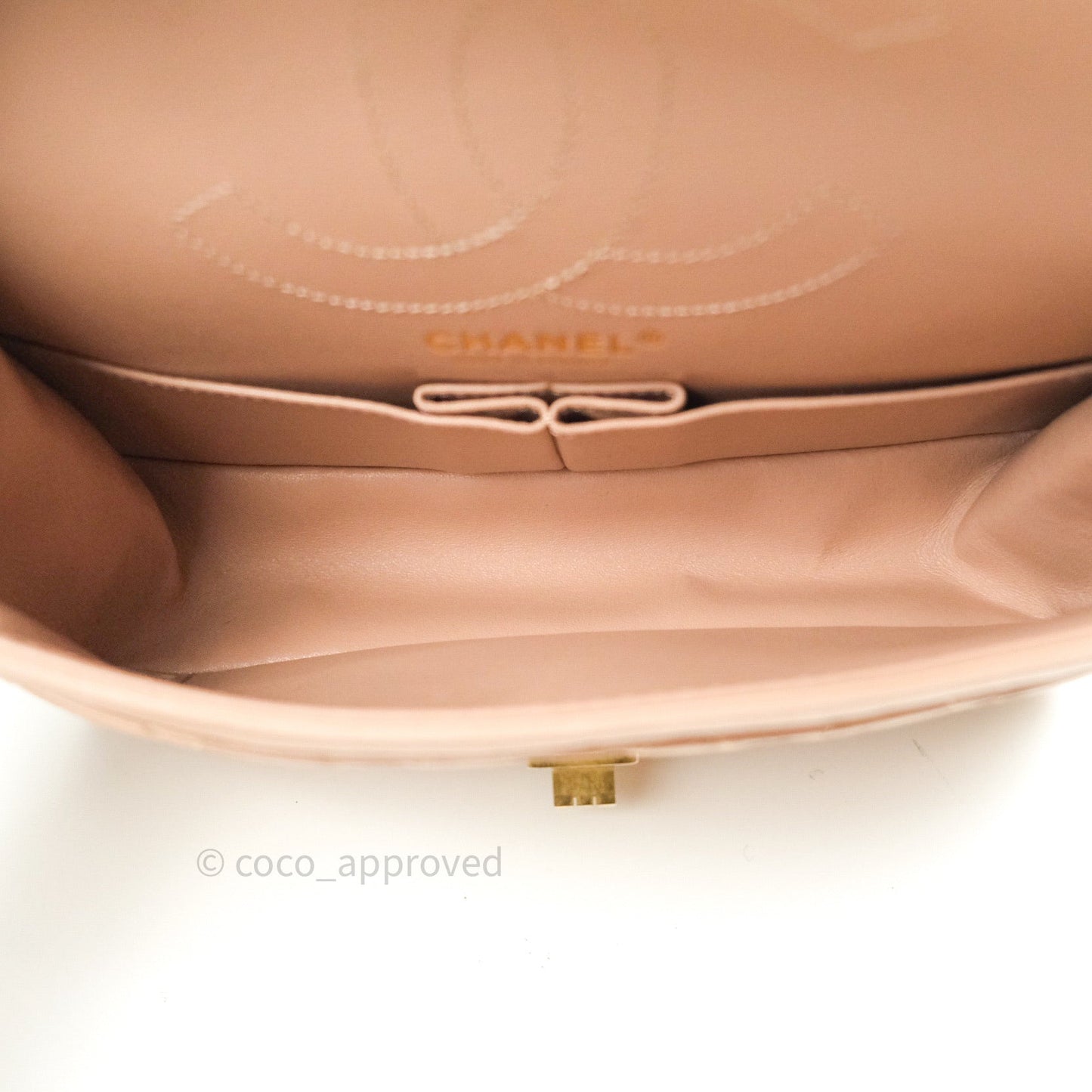 Chanel Reissue Quilted Aged Calfskin Beige Gold Hardware 226