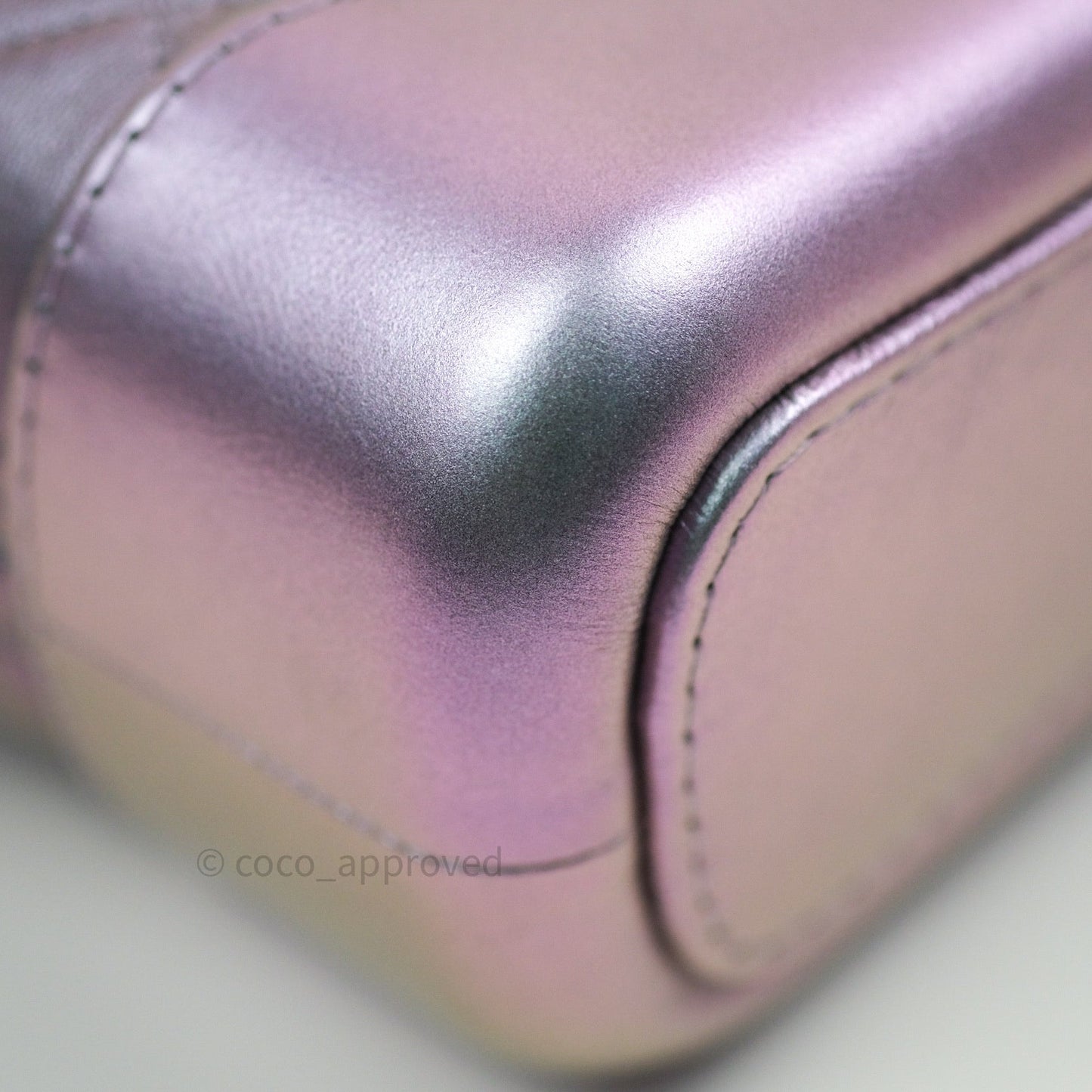 Chanel Small Gabrielle Hobo Iridescent Purple Mixed Hardware
