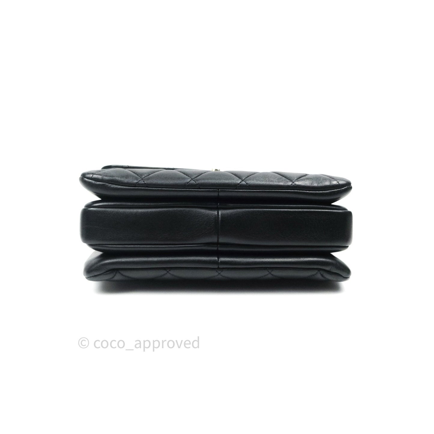 Chanel Trendy CC Small Black Lambskin Gold Hardware