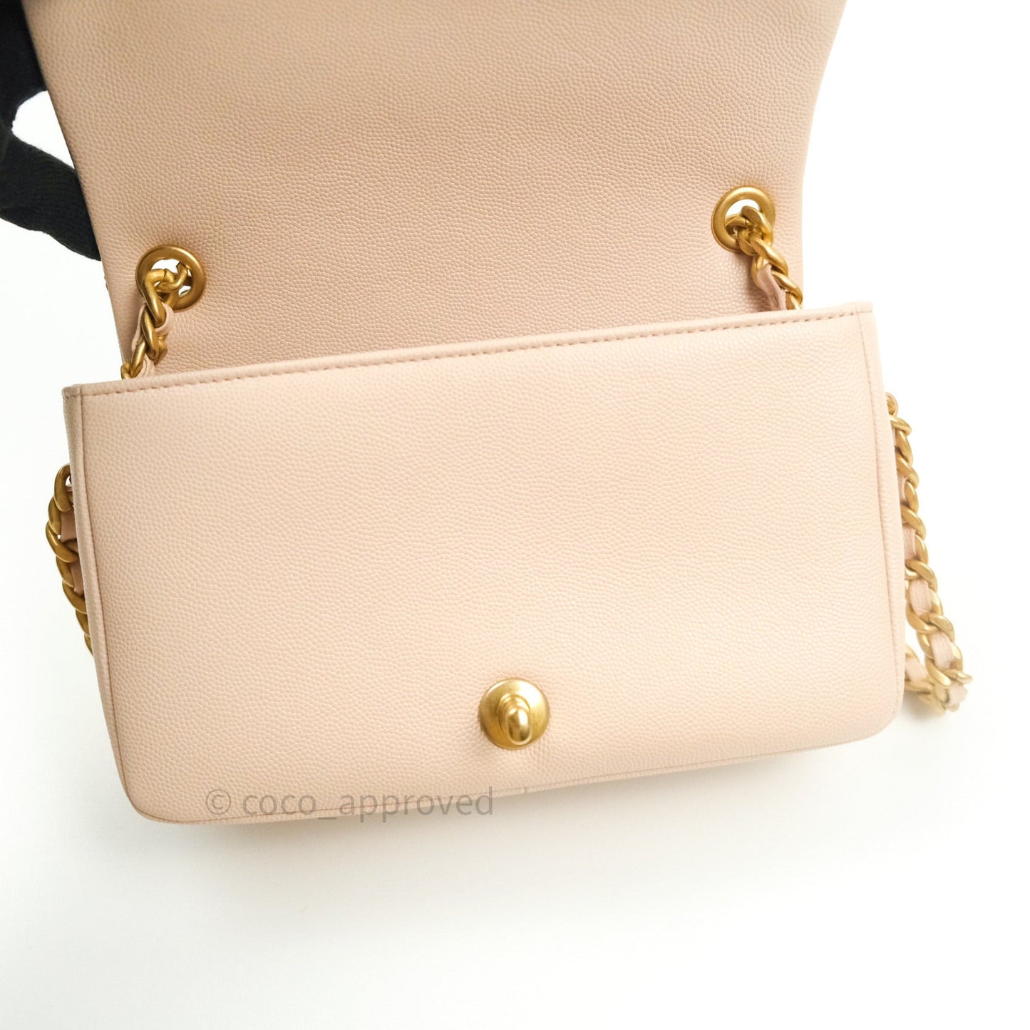 Chanel 2 Way Shoulder Bag Rose Pink Caviar Gold Hardware