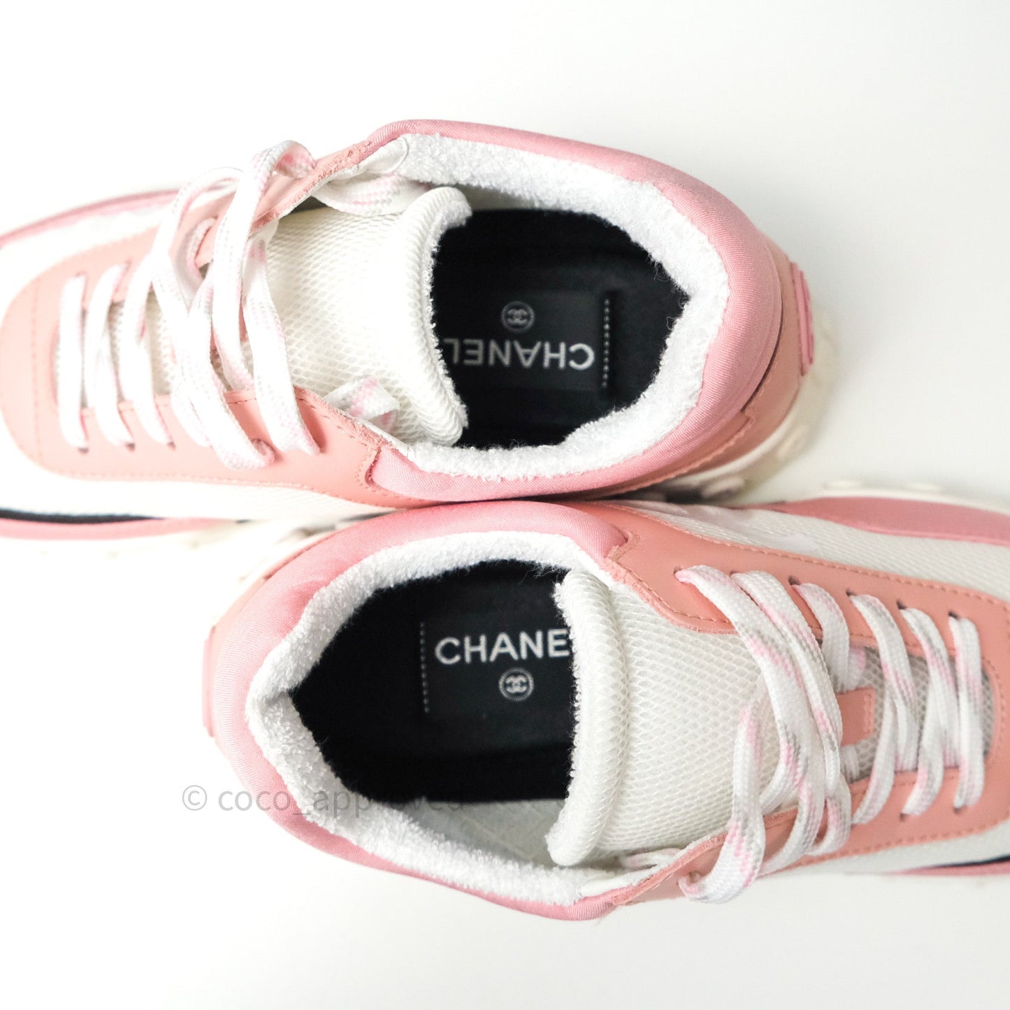 Chanel CC Trainers Pink 38