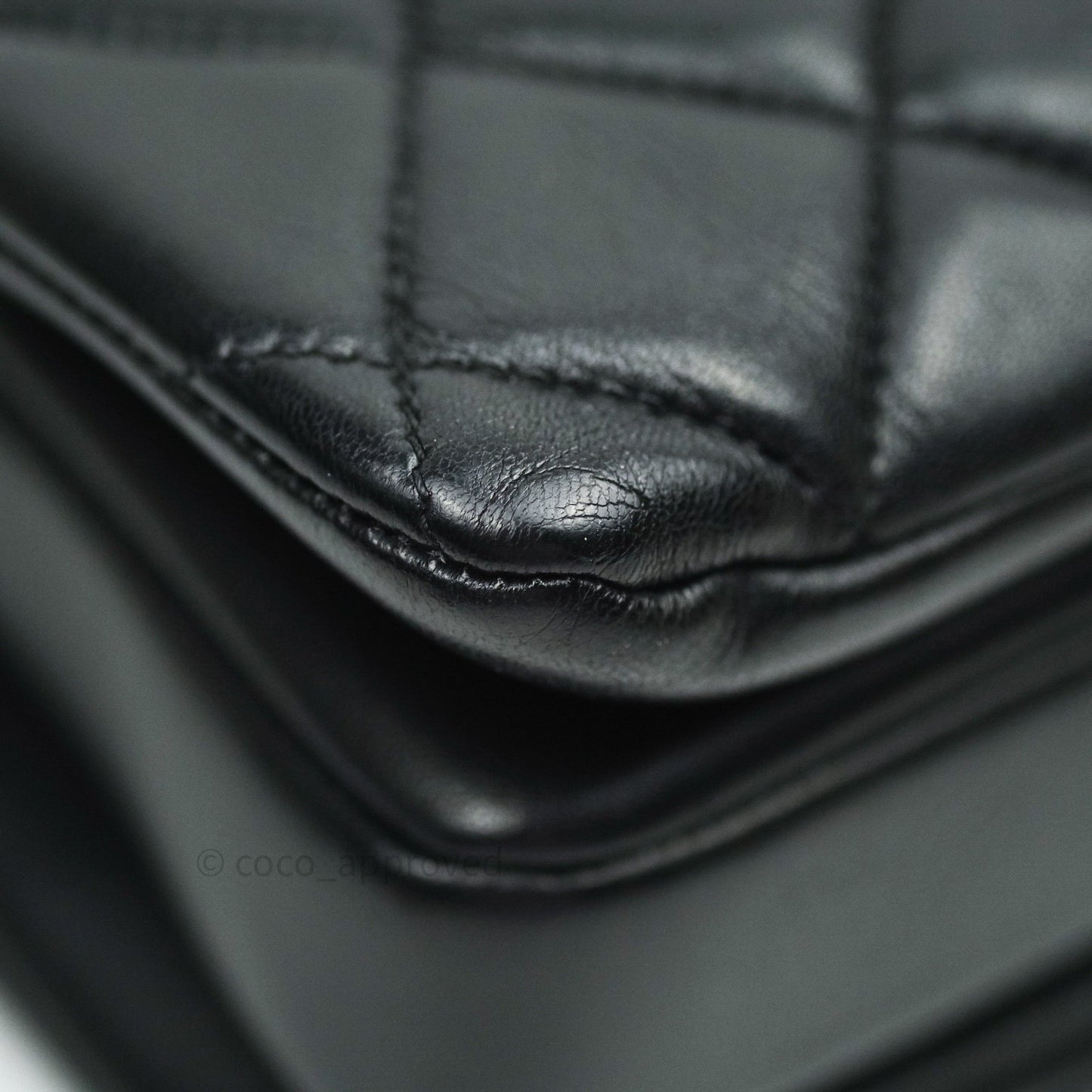 Chanel Trendy CC Small Black Lambskin Gold Hardware