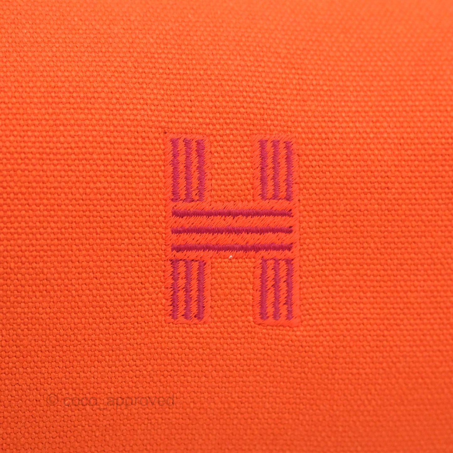 Hermès Small Bride-A-Brac Orange Feu Canvas