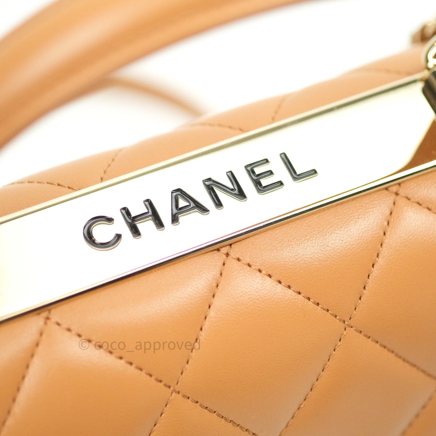 Chanel Trendy CC Small Black Lambskin Gold Hardware
