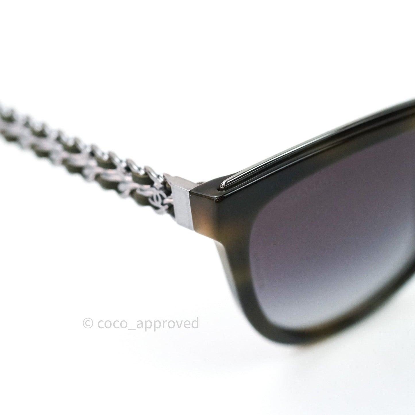 Chanel Sunglasses Dark Khaki