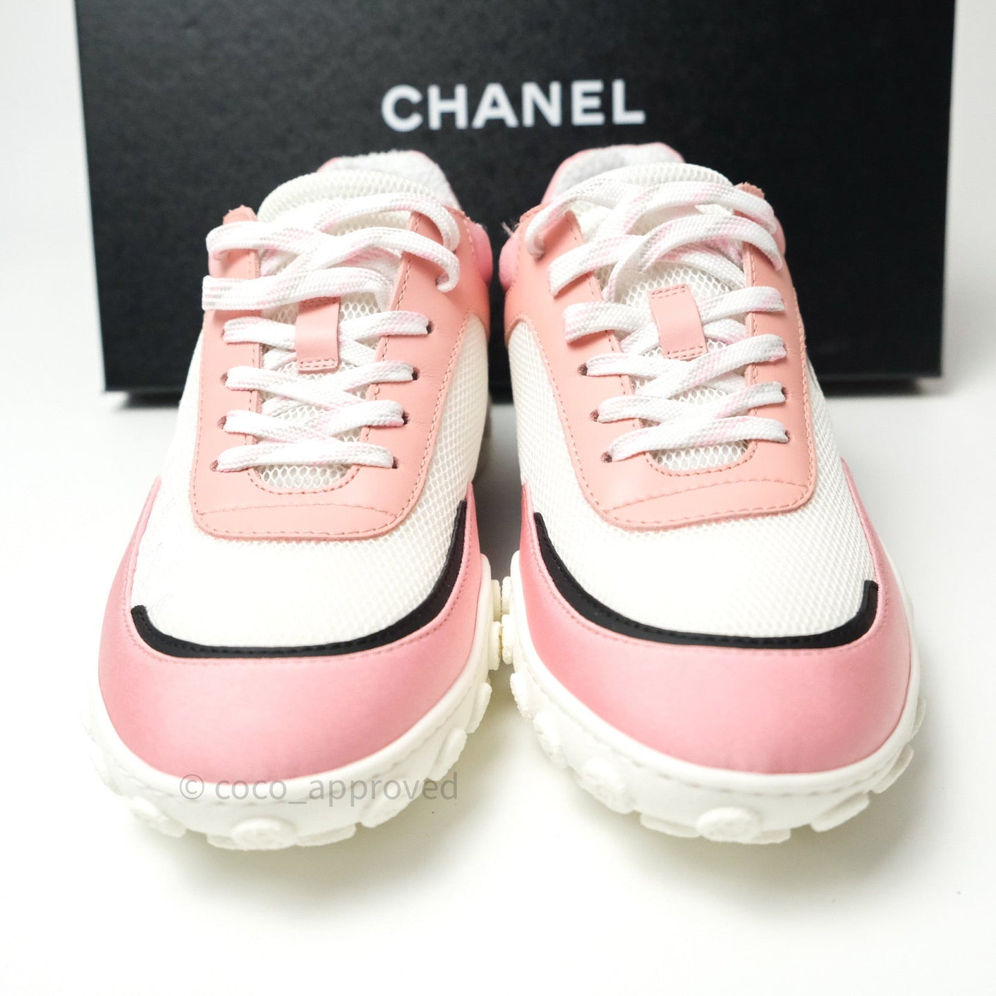 Chanel CC Trainers Pink 38