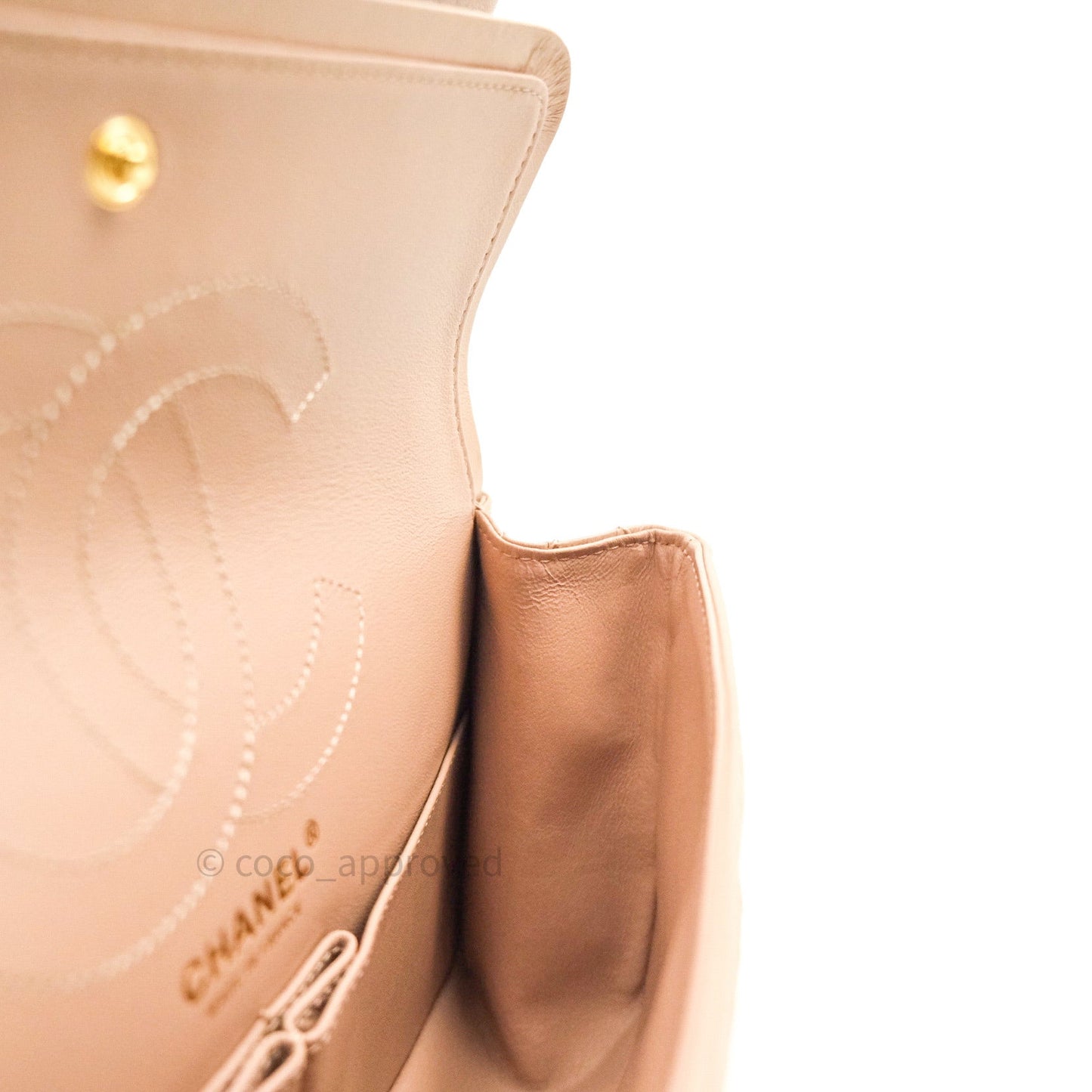 Chanel Reissue Quilted Aged Calfskin Beige Gold Hardware 226