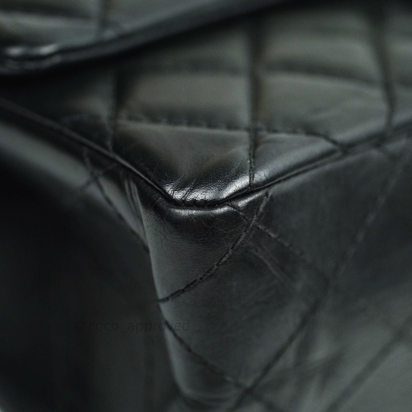 Chanel Reissue Quilted Aged Calfskin Black Gold Hardware 226