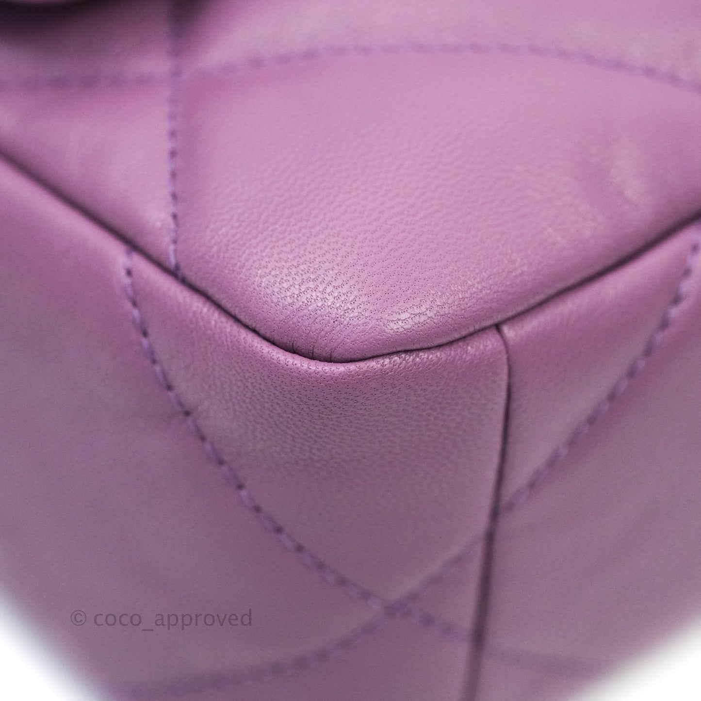 Chanel 19 Small Lavender Purple Mixed Hardware