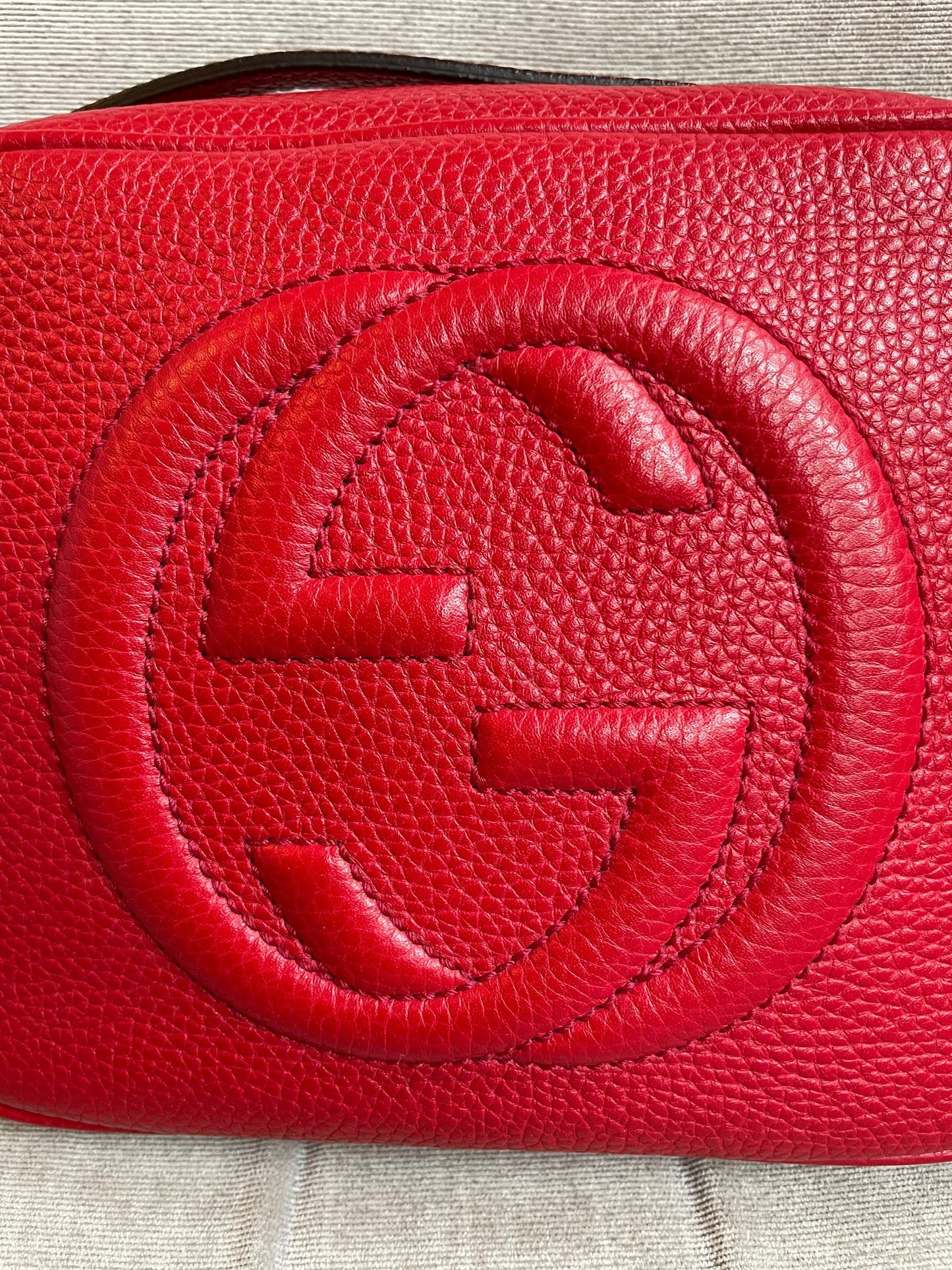 Luxury Gucci Red Soho Disco ( 1050)