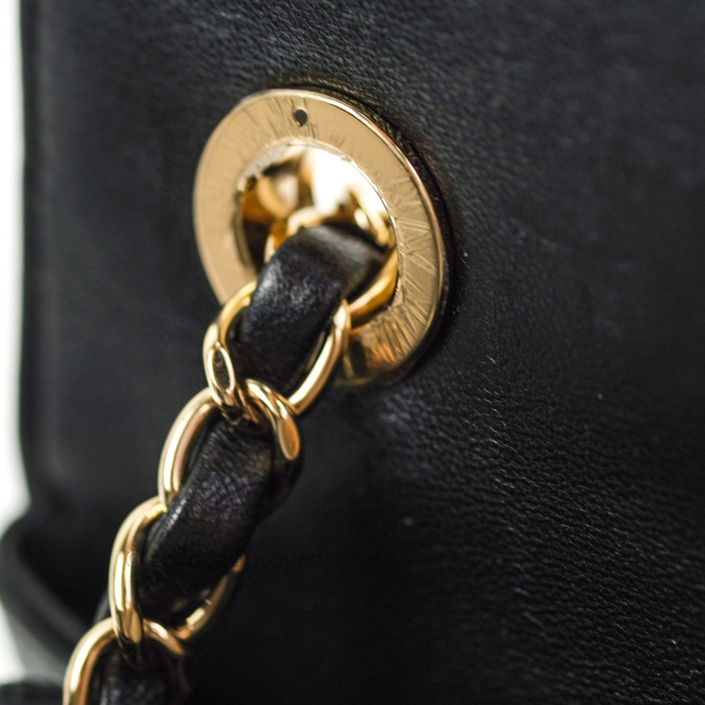 Chanel Trendy CC Small Black Lambskin Gold Hardware