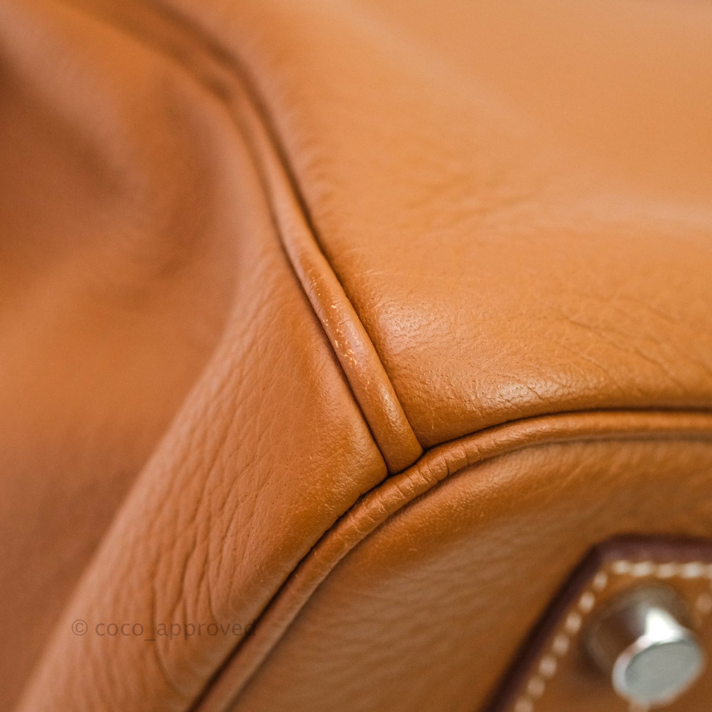 Hermès Birkin 35 Gold Togo Palladium Hardware
