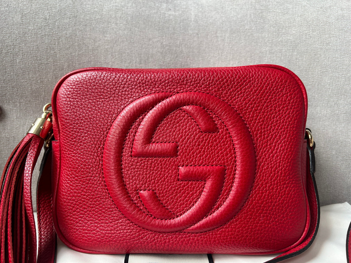 Luxury Gucci Red Soho Disco