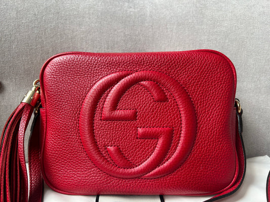 Luxury Gucci Red Soho Disco