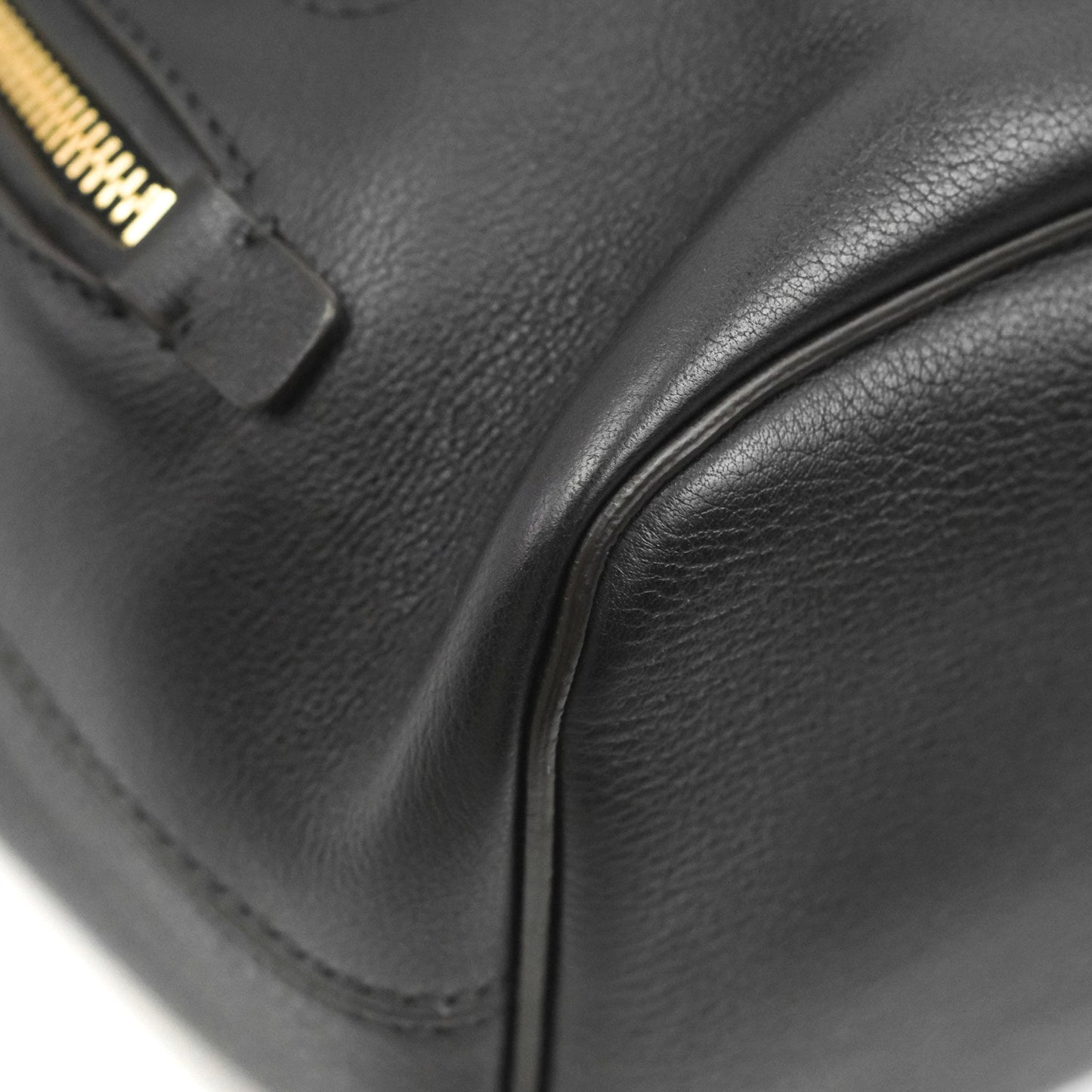 Chloe Small Faye Backpack Suede Calfskin Black Gold Hardware