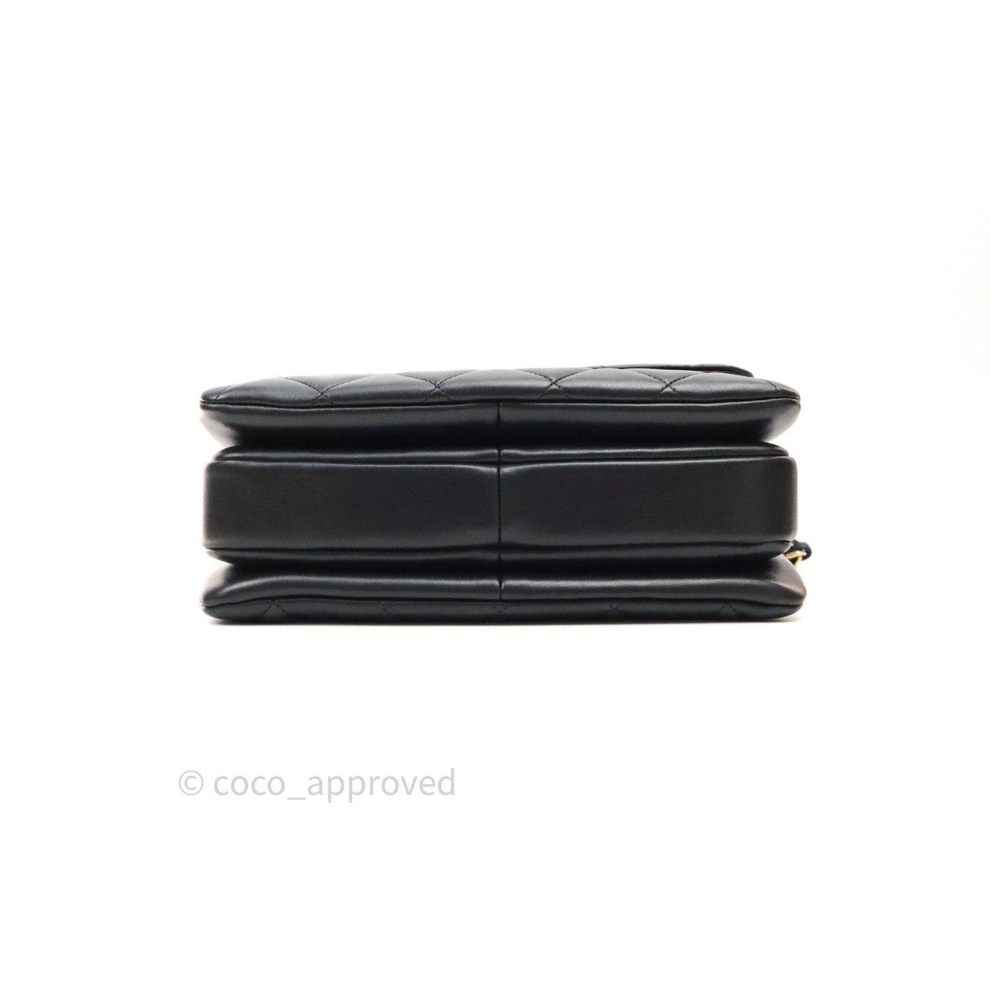 Chanel Trendy CC Small Black Lambskin Gold Hardware