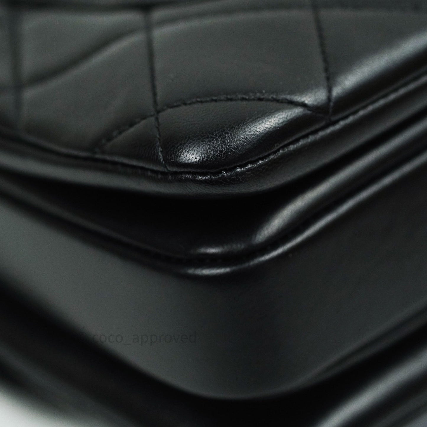 Chanel Trendy CC Small Black Lambskin Gold Hardware