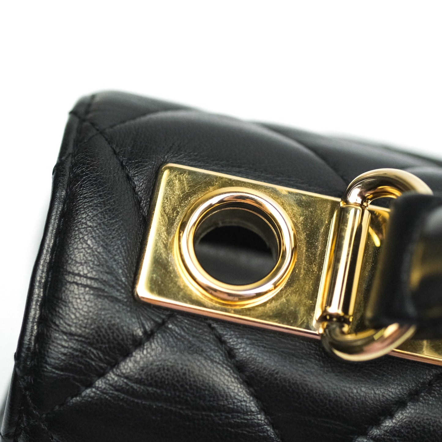 Chanel Trendy CC Small Black Lambskin Gold Hardware