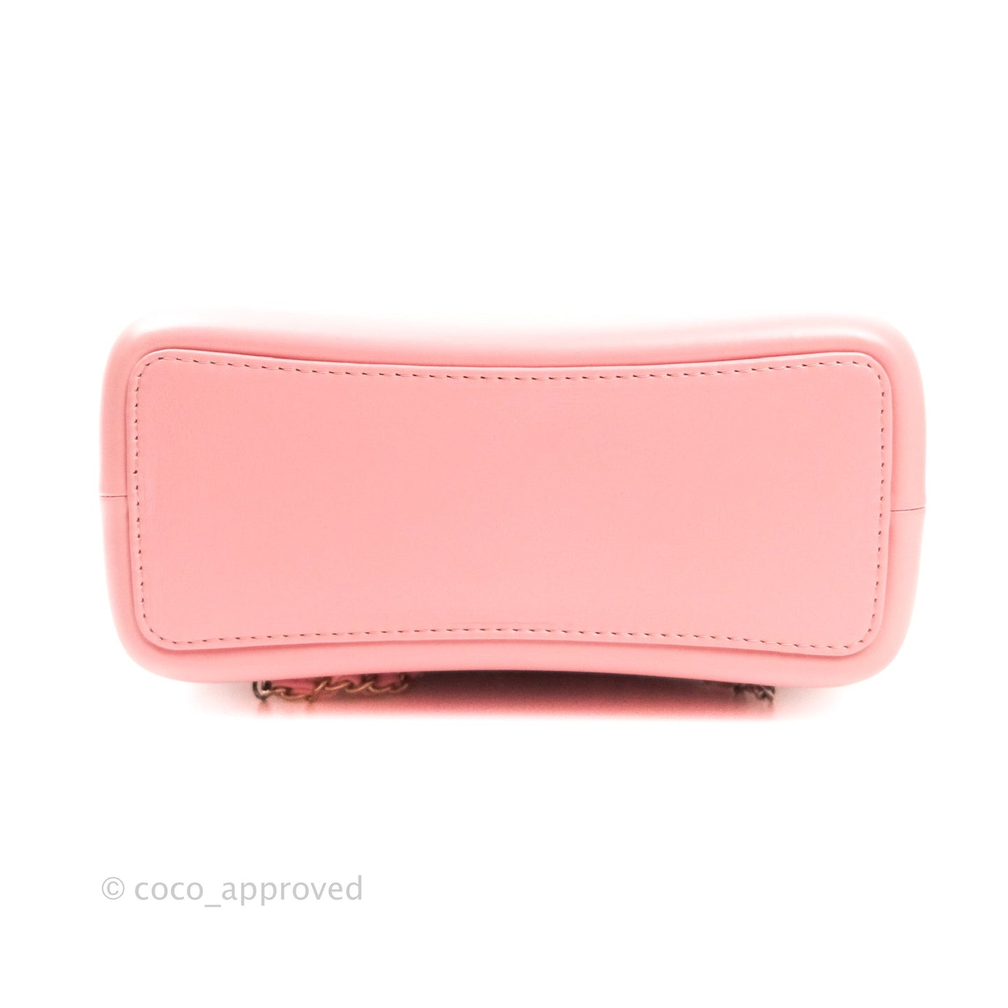 Chanel Gabrielle Backpack Pink Aged Calfskin Small Black