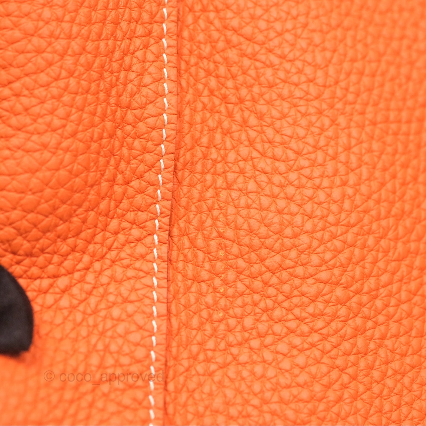 Hermès Double Sens Tote 36 Gold/ Orange Clemence