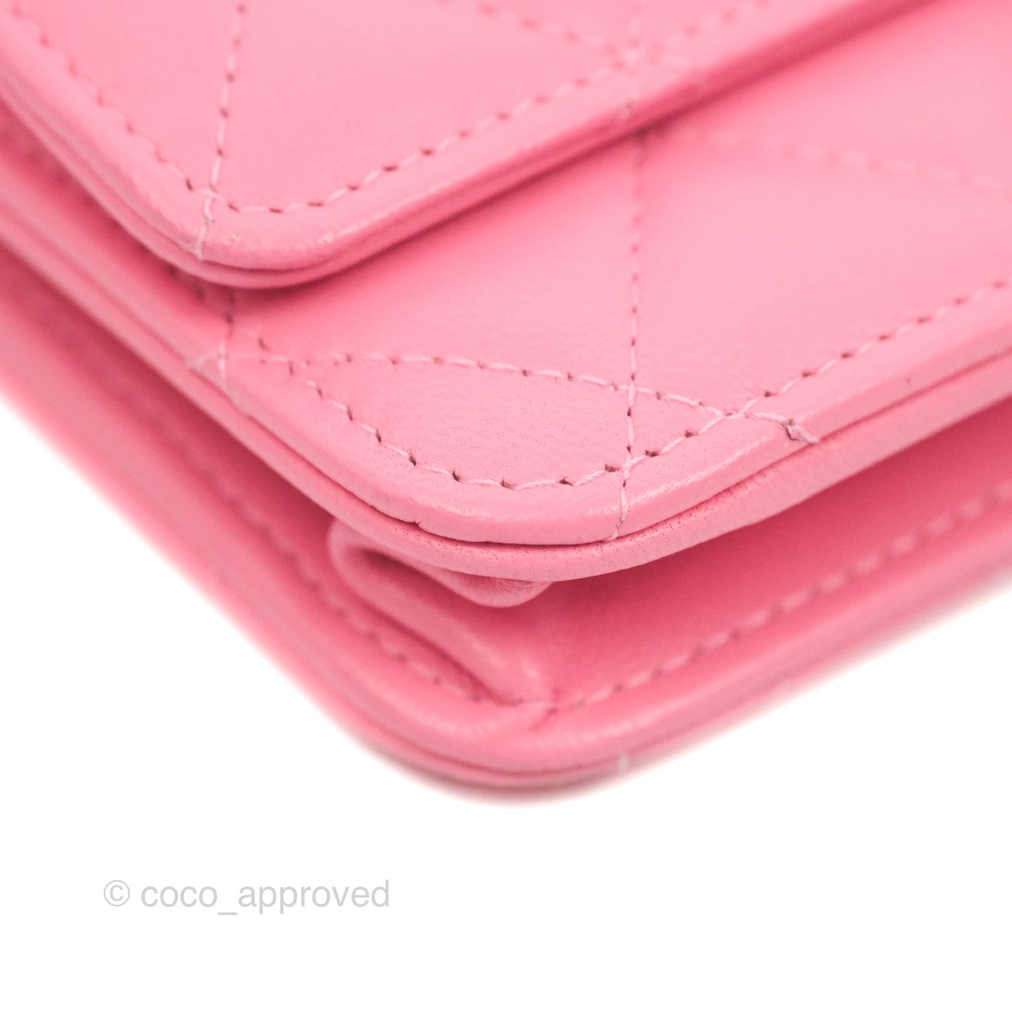 Chanel Trendy CC WOC Pink Lambskin Gold Hardware