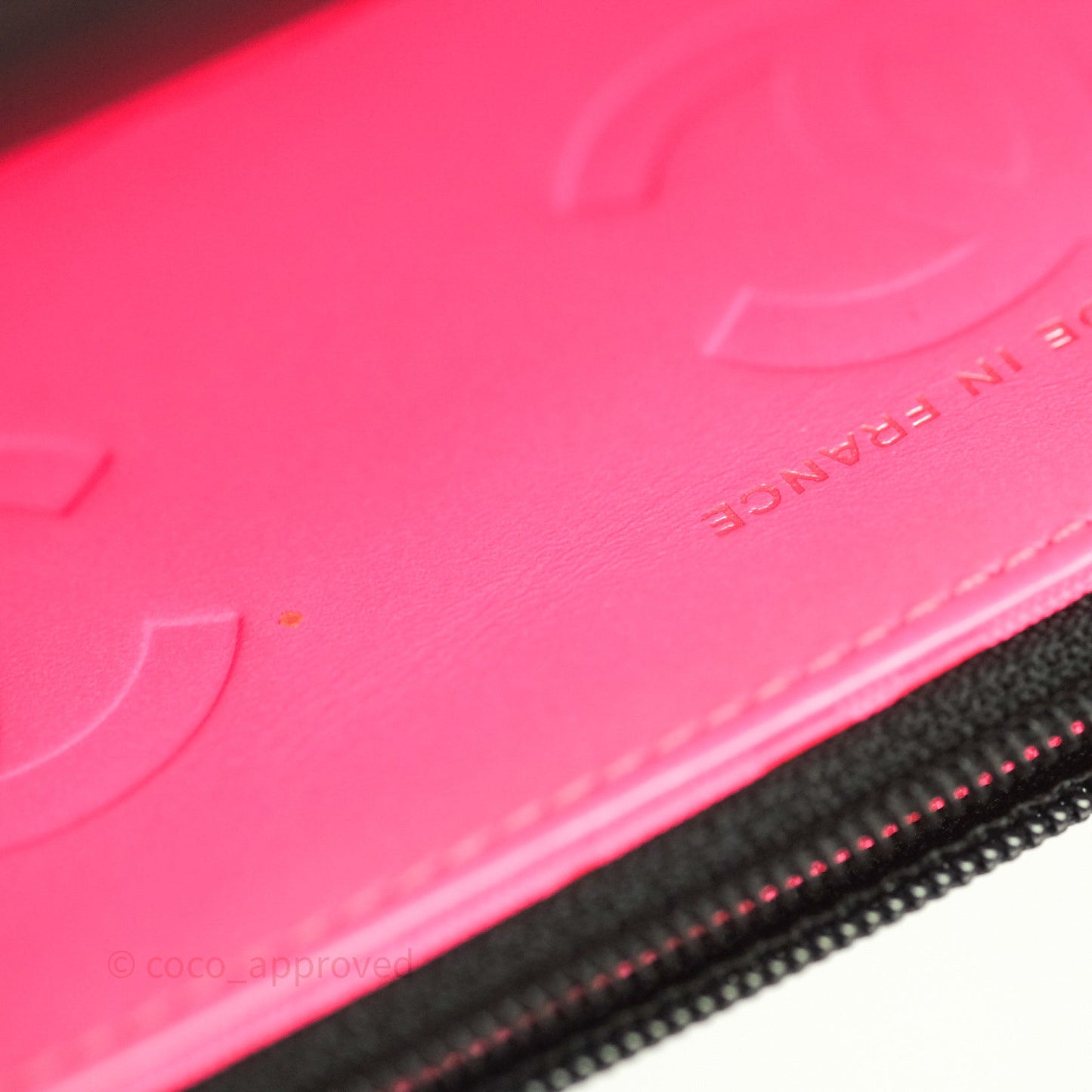 Chanel Quilted Wallet on Chain WOC Cambon Black Calfskin Silver Hardware