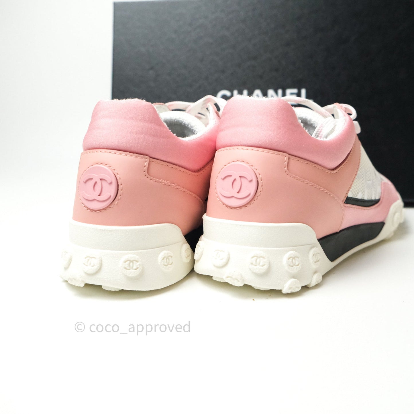 Chanel CC Trainers Pink 38