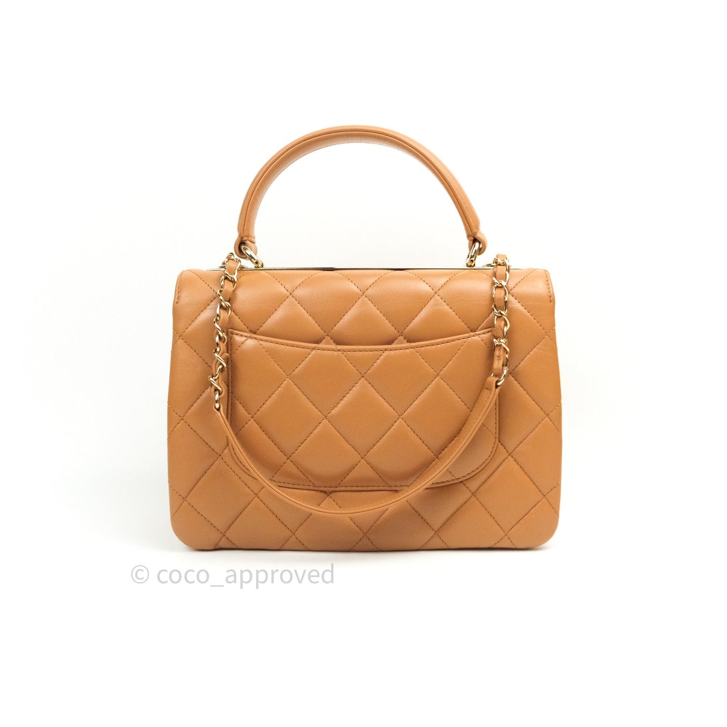Chanel Trendy CC Small Black Lambskin Gold Hardware