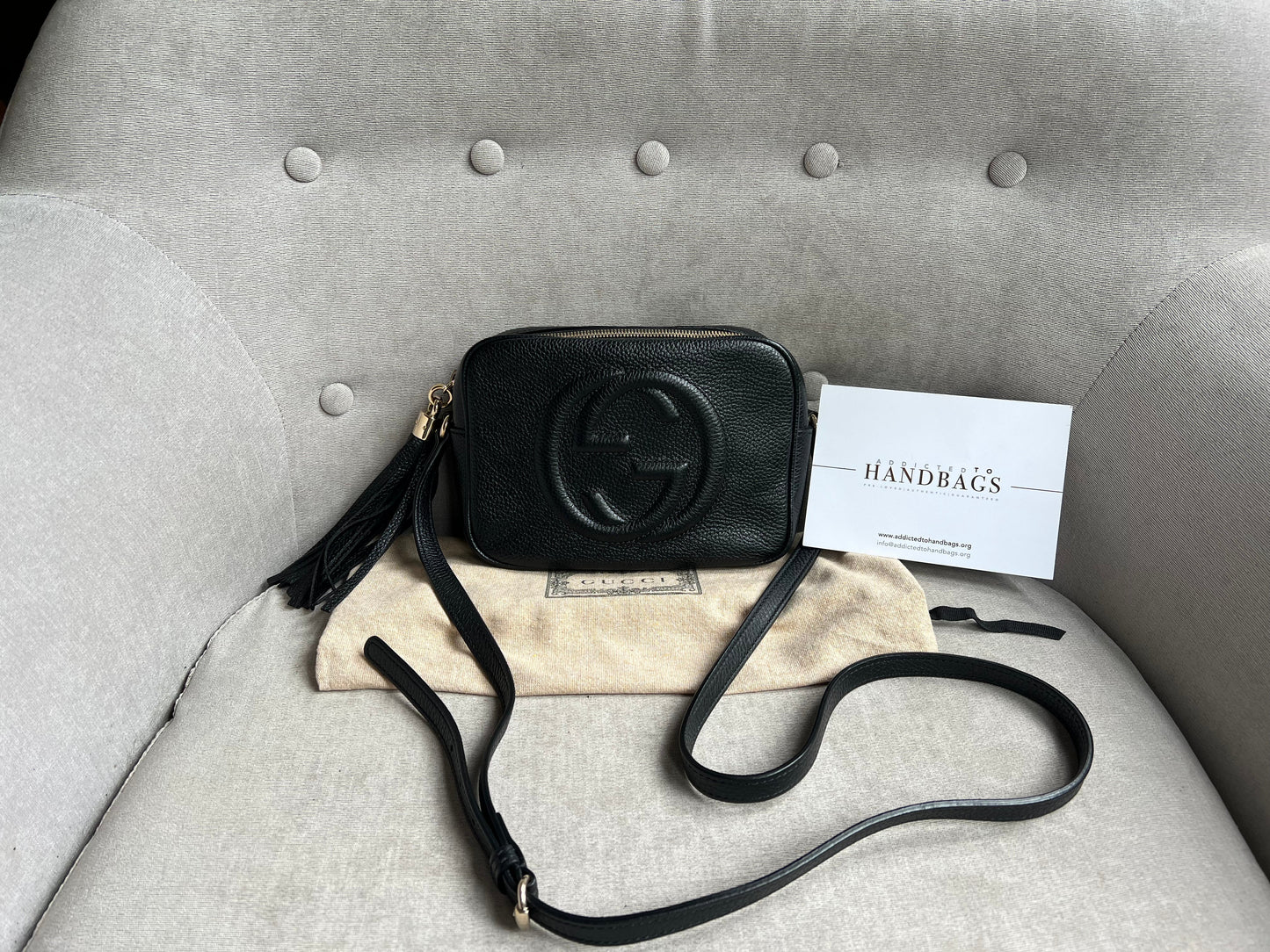 Luxury Gucci Trending 2025 Black Soho Disco