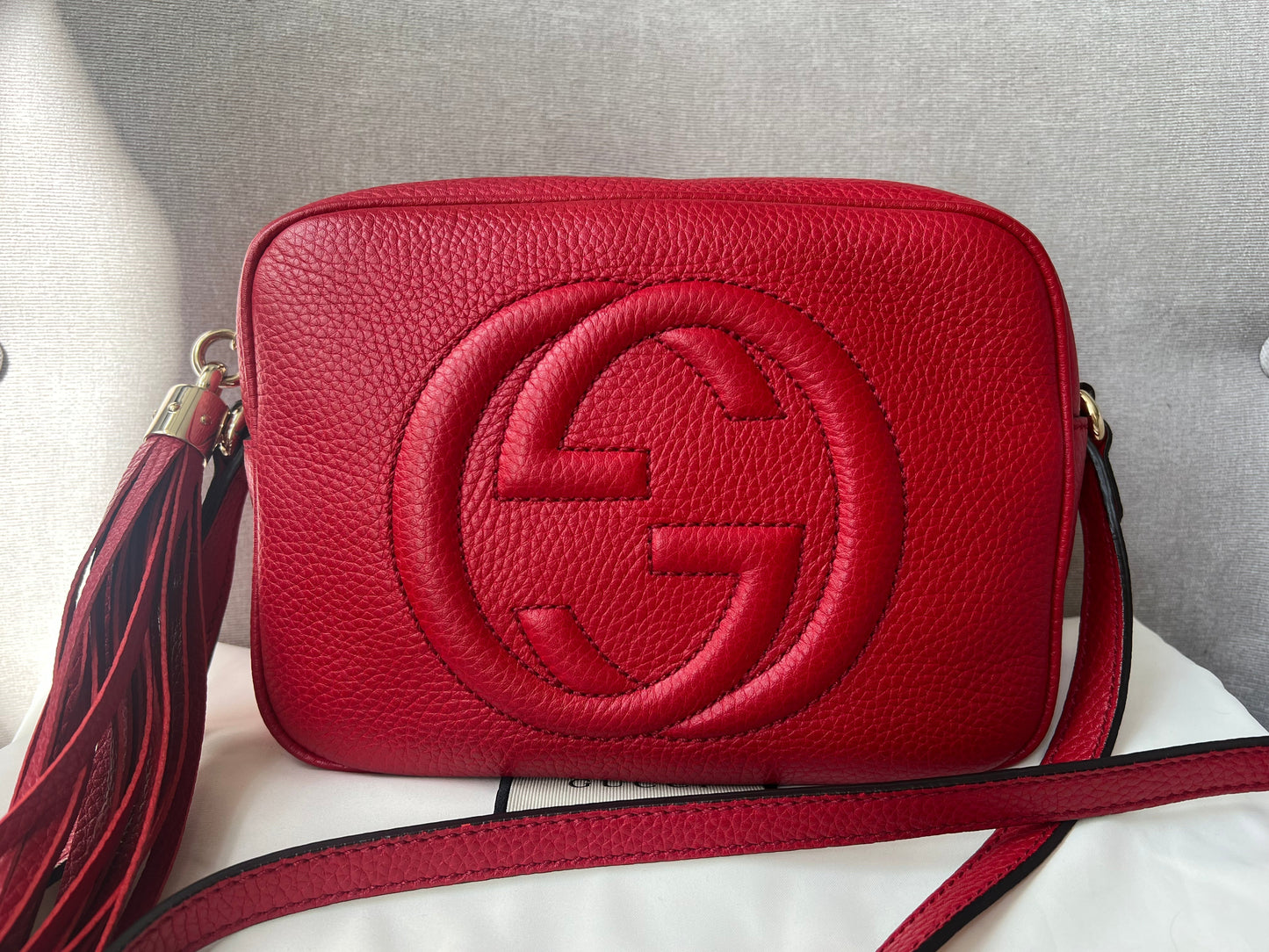 Luxury Gucci Red Soho Disco