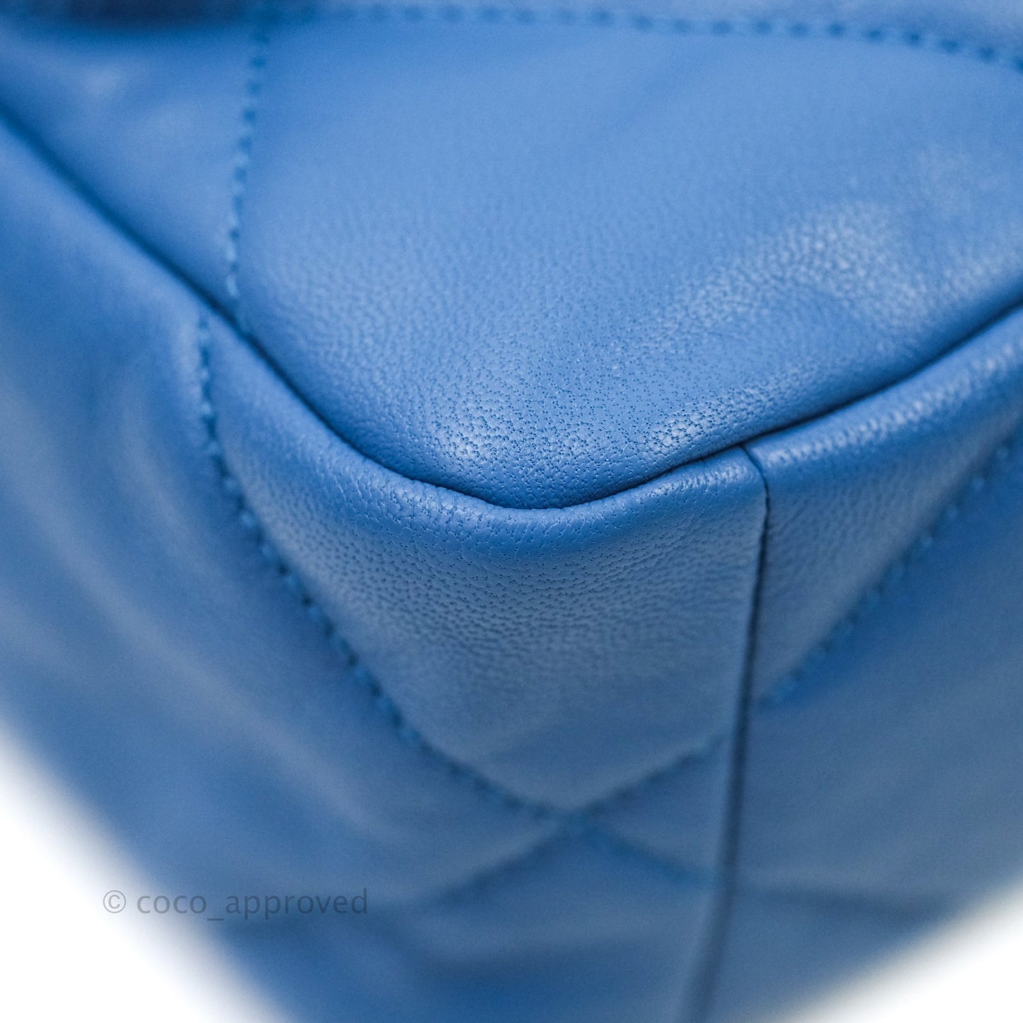 Chanel 19 Small Blue Mixed Hardware