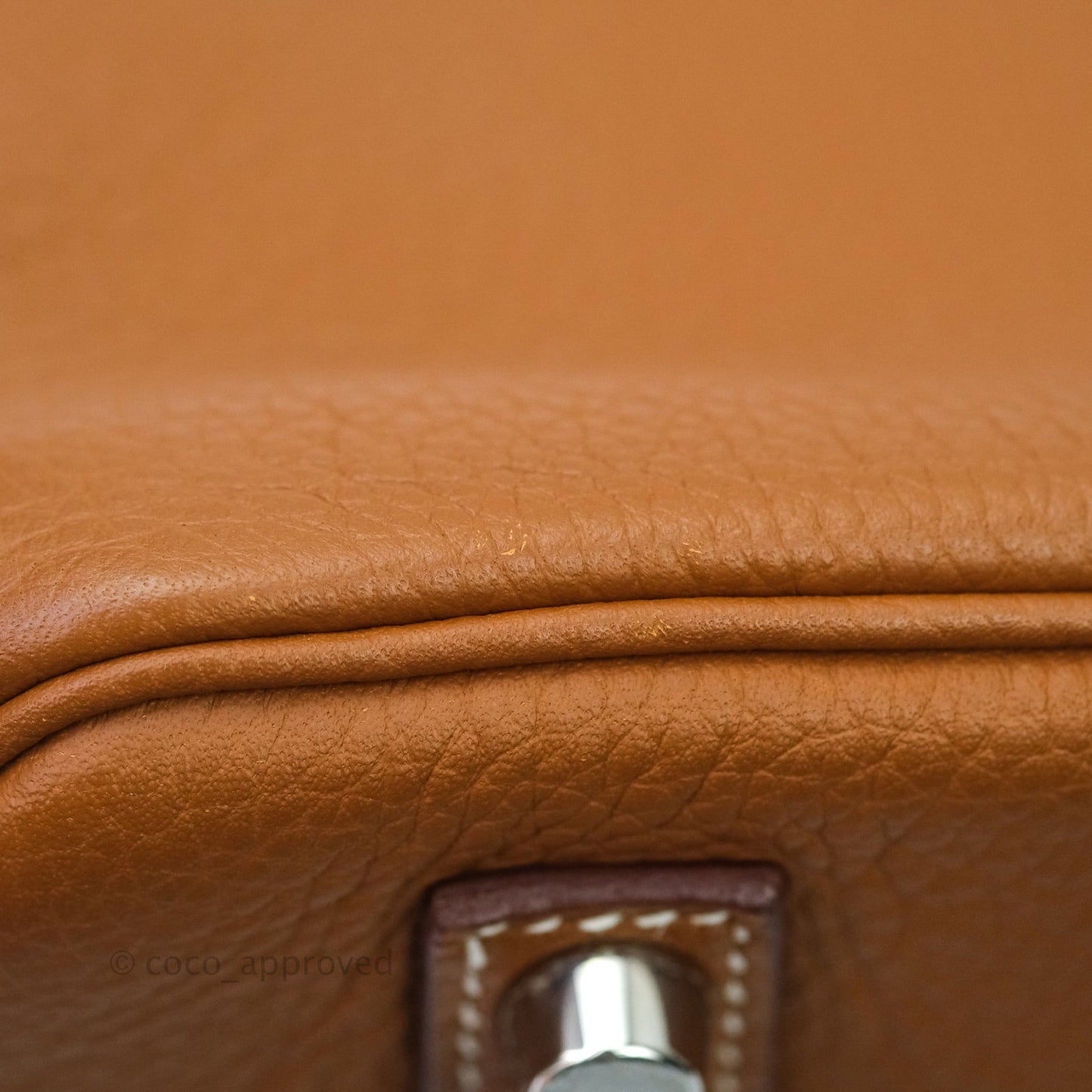Hermès Birkin 35 Gold Togo Palladium Hardware