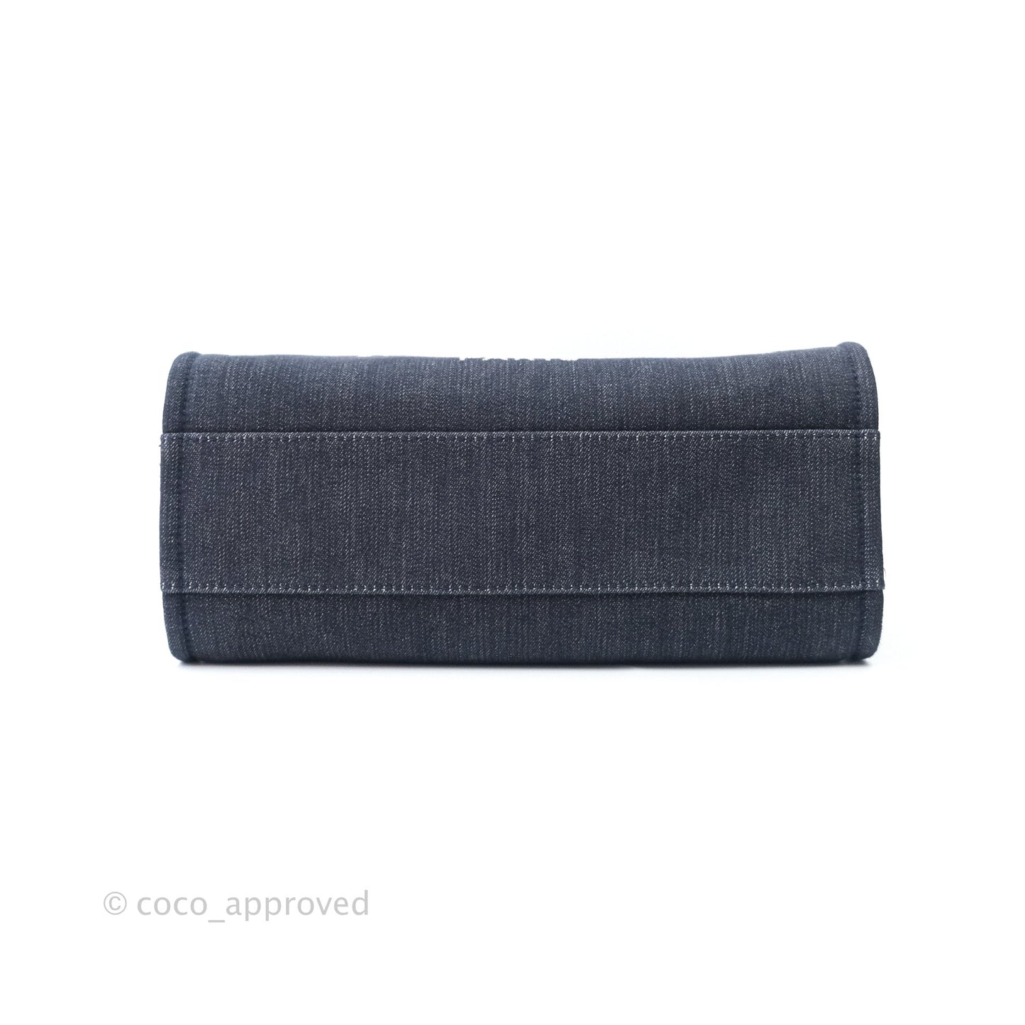 Chanel Denim Deauville Medium Tote Navy