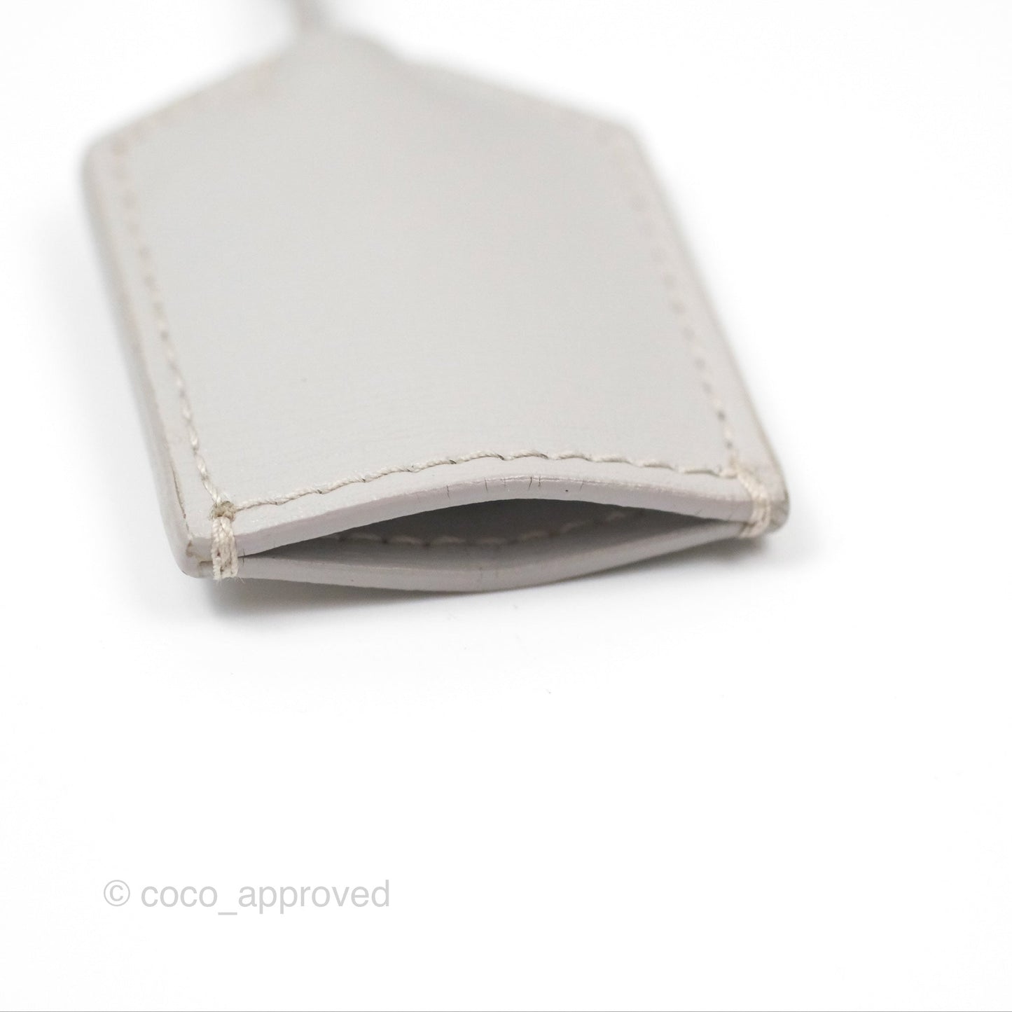 Saint Laurent Sunset Medium Light Grey Calfskin Silver Hardware