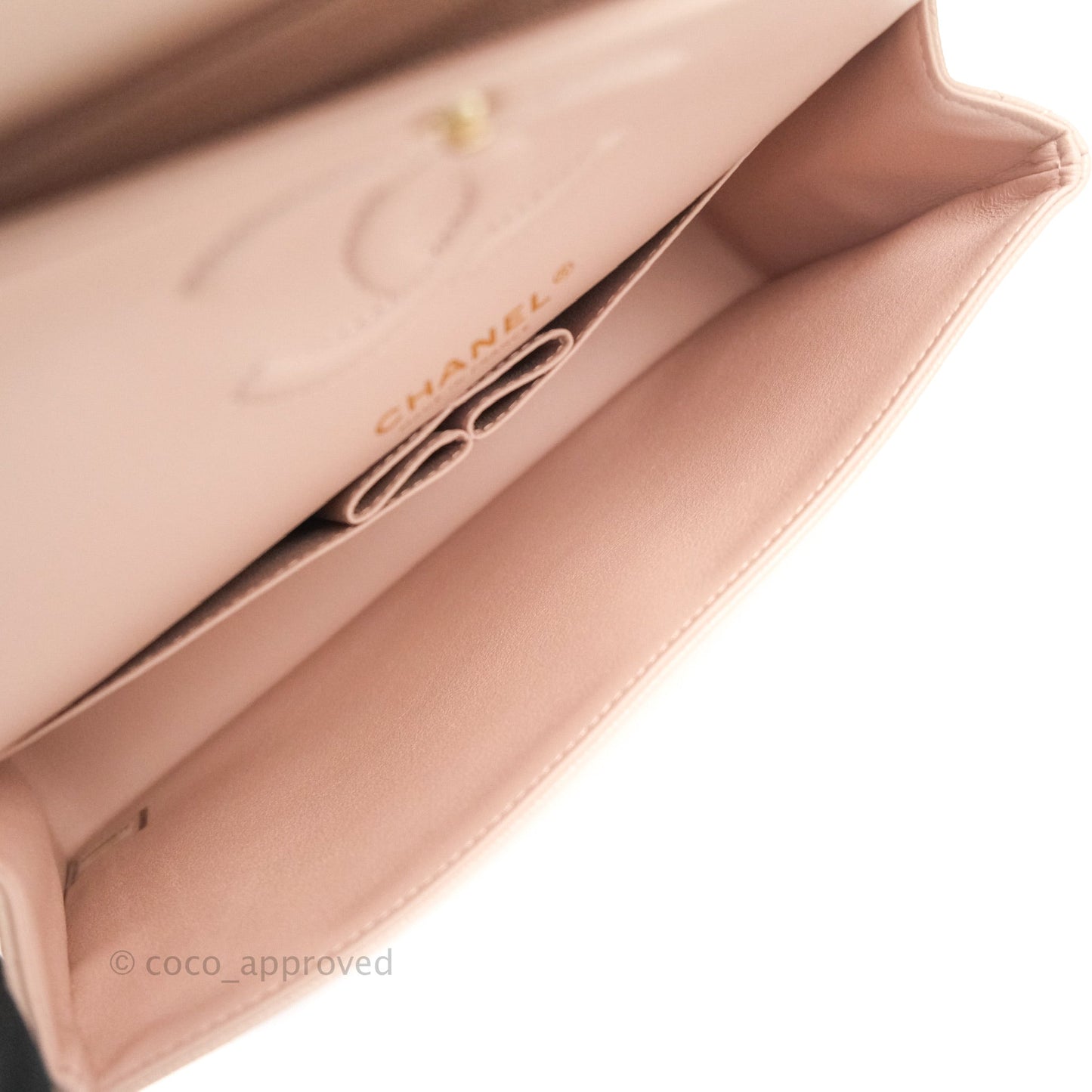 Chanel Classic Small S/M Flap Pink Caviar Gold Hardware
