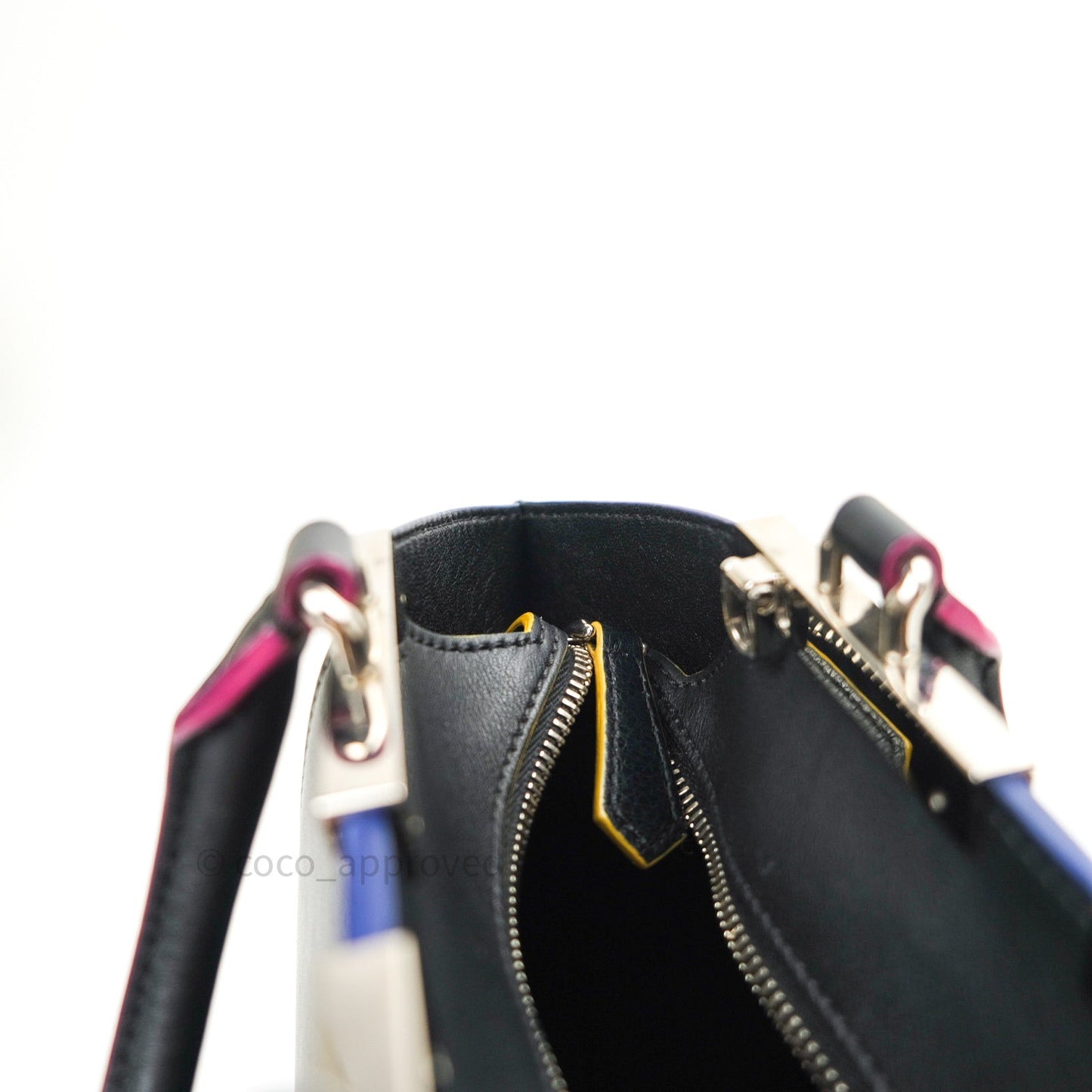 Fendi Calfskin Mini 3jours Tote Black